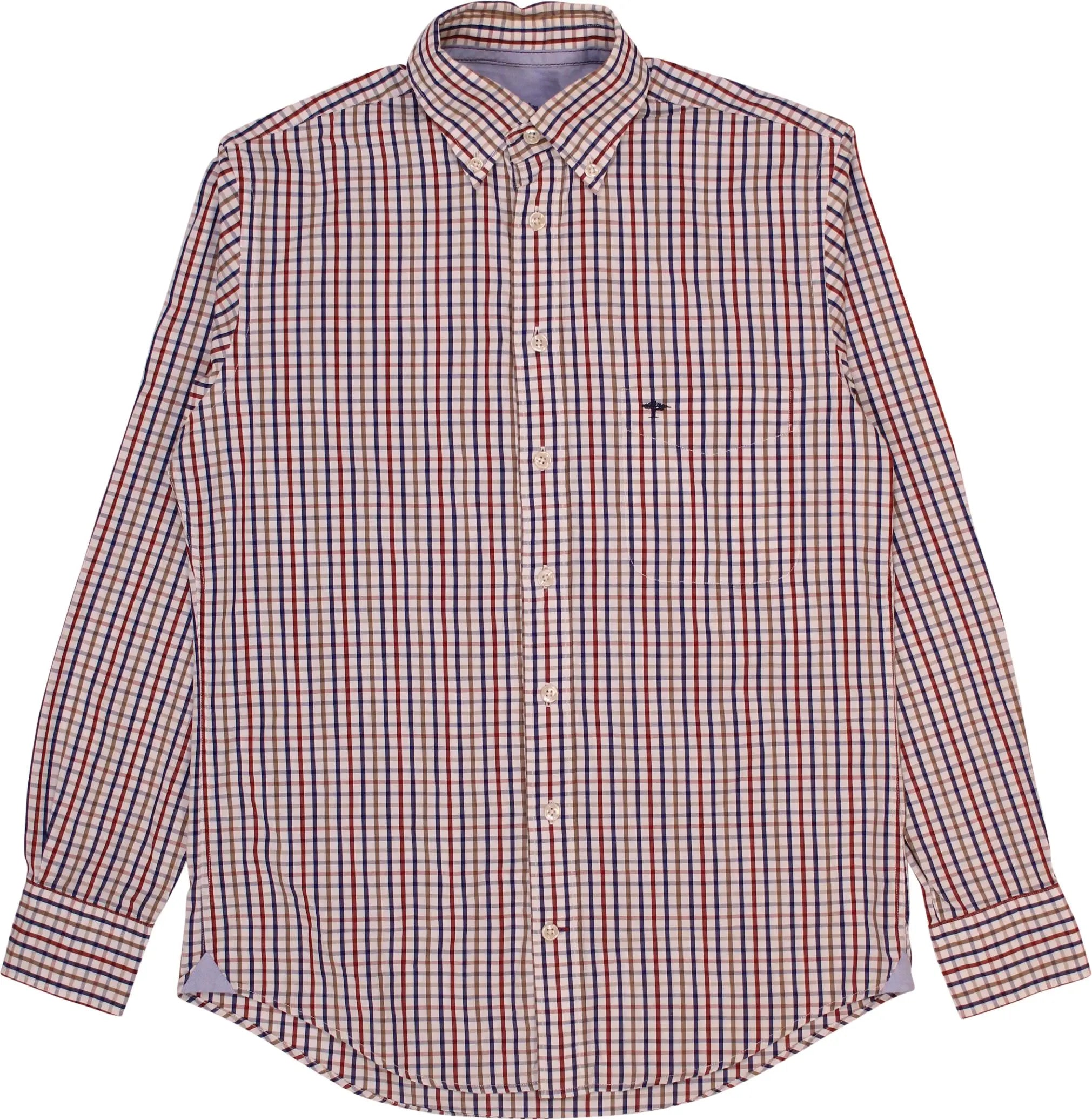 Fynch Hatton - Checked Shirt- ThriftTale.com - Vintage and second handclothing