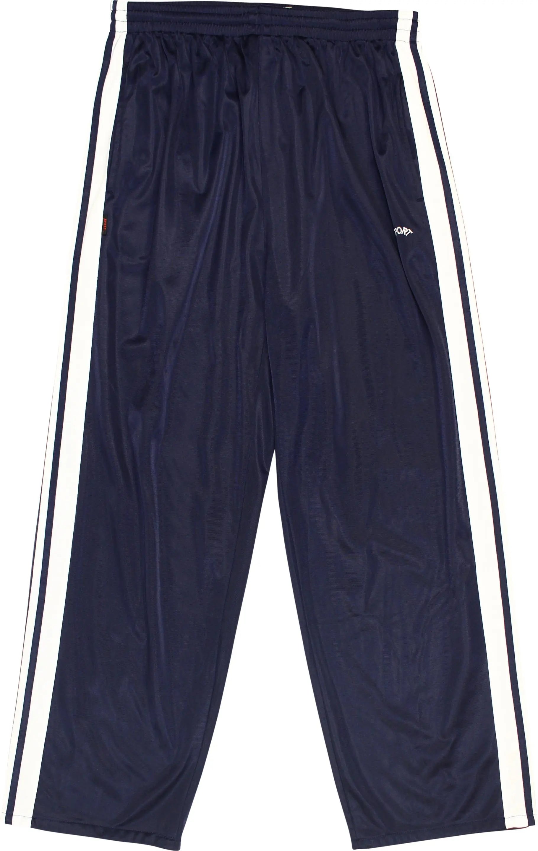 Fysport - 90s Snap Button Track Pants- ThriftTale.com - Vintage and second handclothing