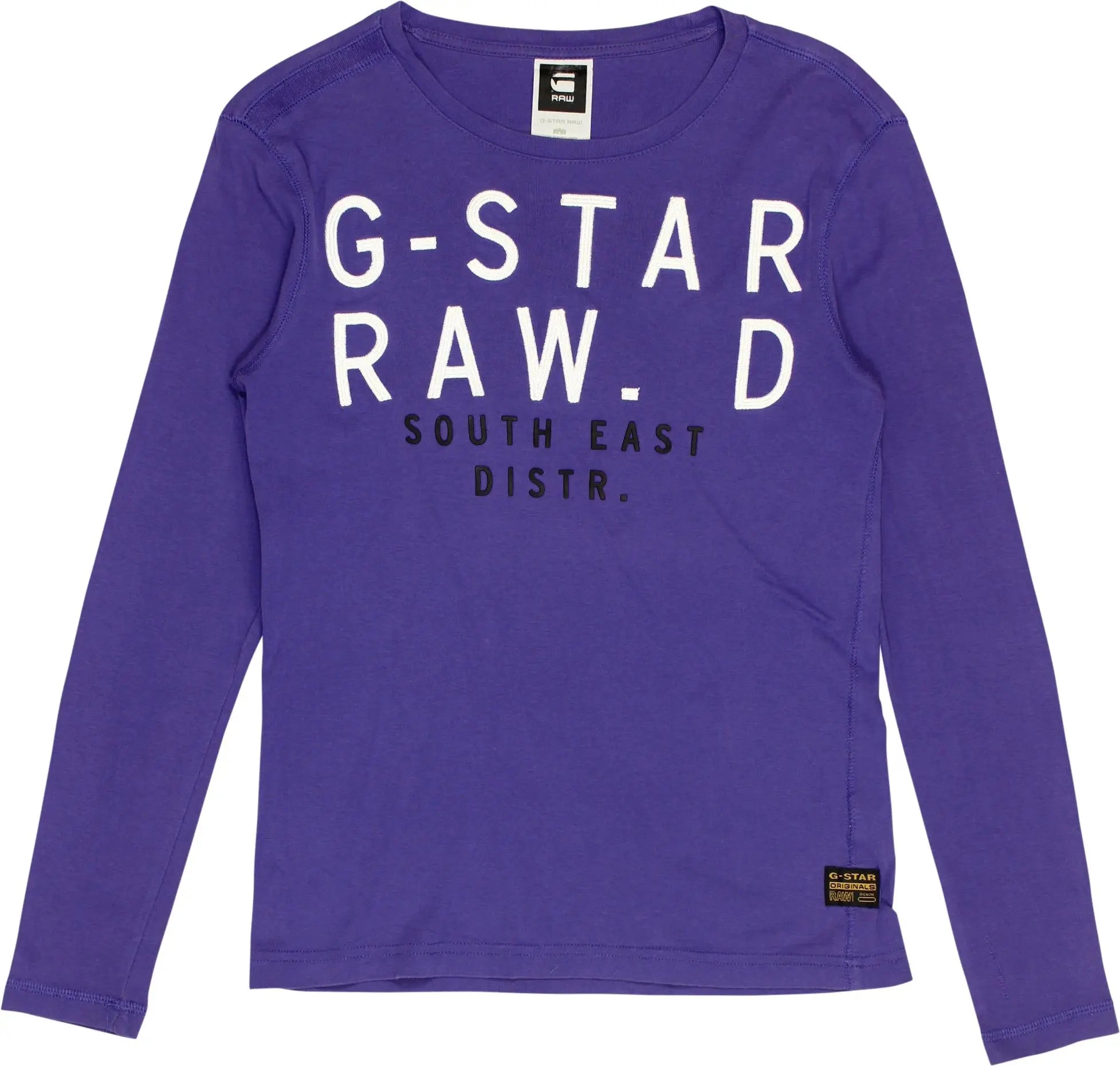 G-Star RAW - Long Sleeve T-shirt- ThriftTale.com - Vintage and second handclothing