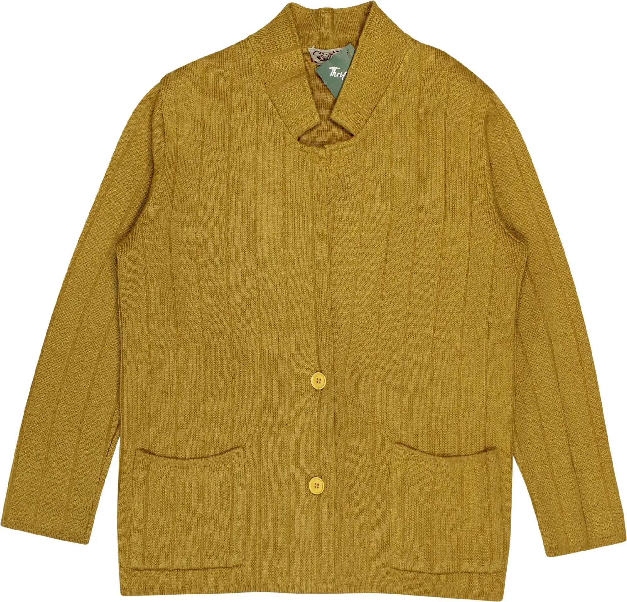 Gabriella Frattini - Wool Blend Knitted Blazer- ThriftTale.com - Vintage and second handclothing