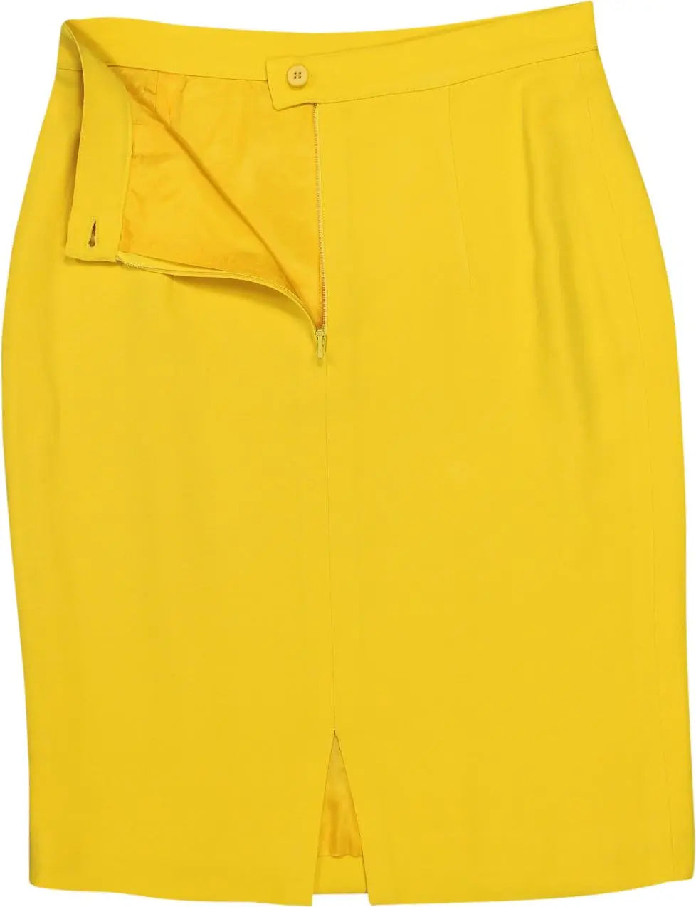 Gai Mattiolo - 90s Yellow Skirt by Gai Mattiolo- ThriftTale.com - Vintage and second handclothing