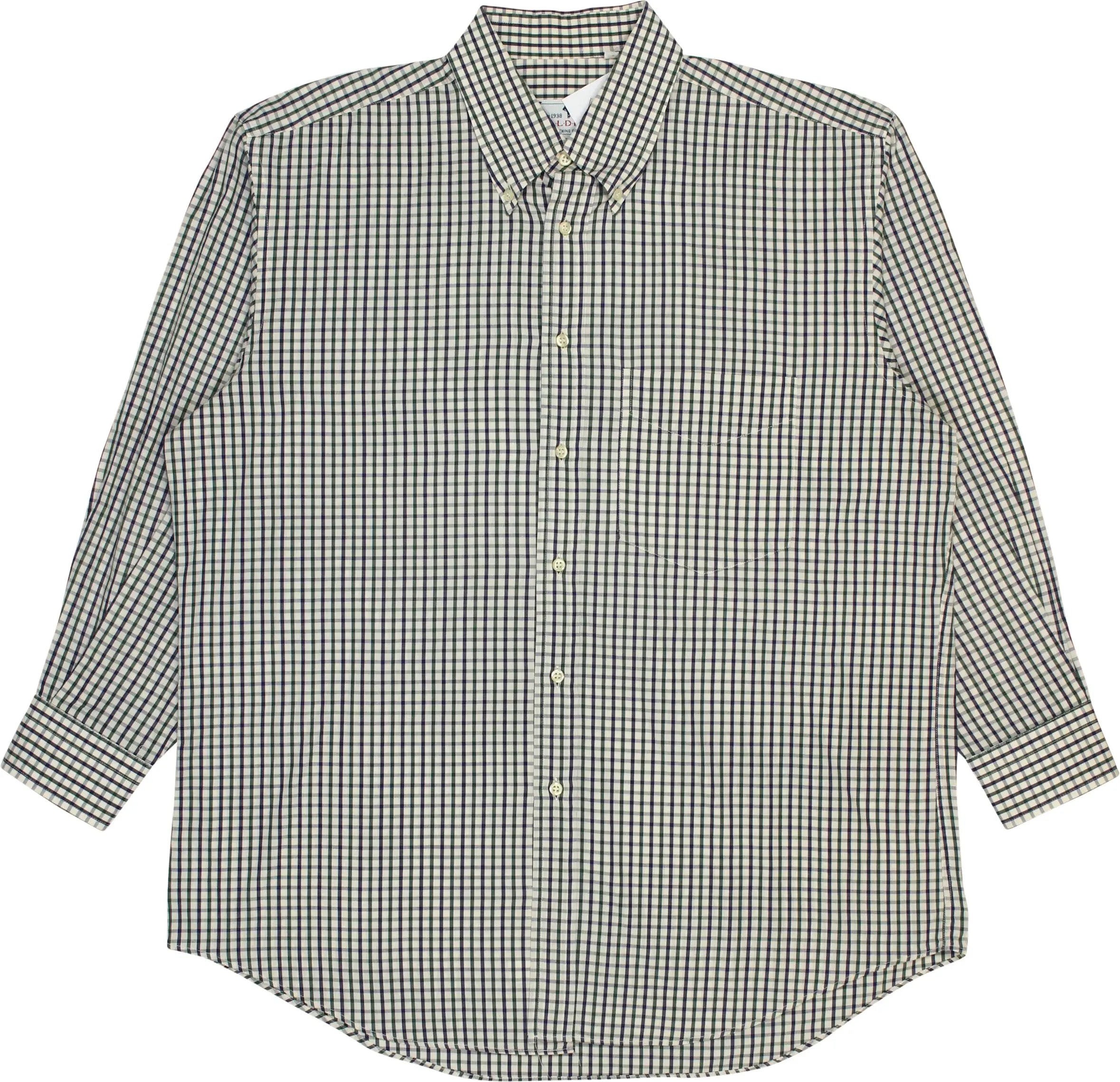 Galdini - Checked Shirt- ThriftTale.com - Vintage and second handclothing