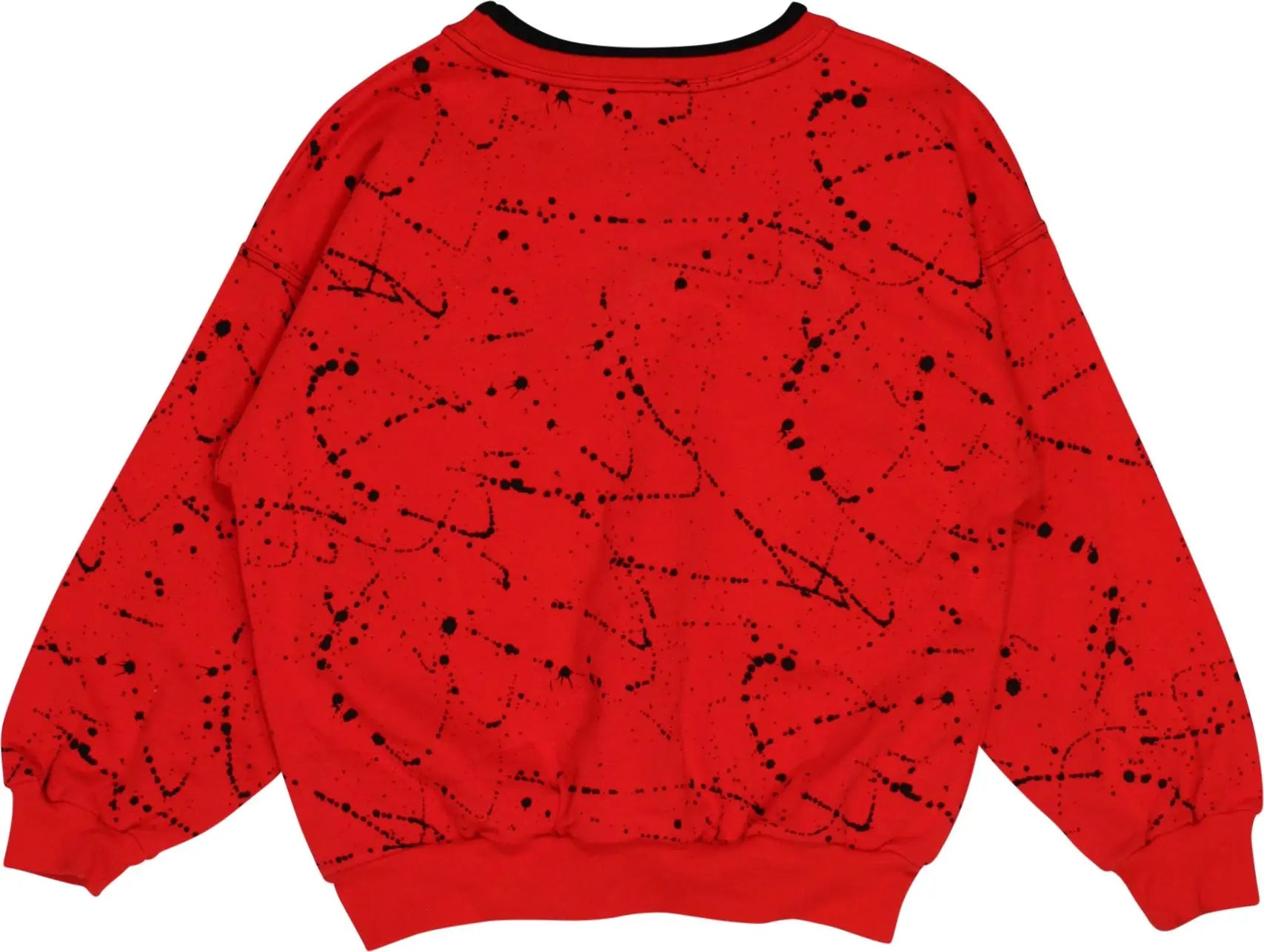 Gelati - 90s Red Sweatshirt- ThriftTale.com - Vintage and second handclothing