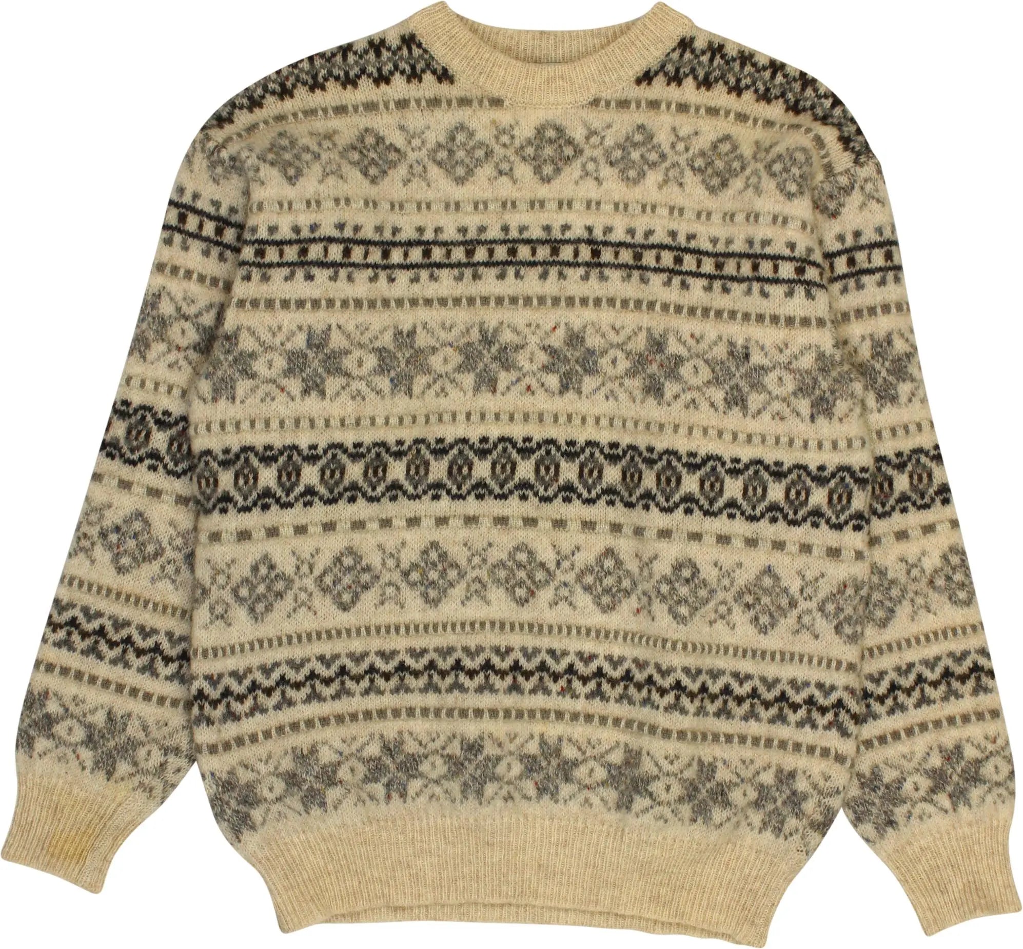Genfins - Scottish wool Jumper- ThriftTale.com - Vintage and second handclothing