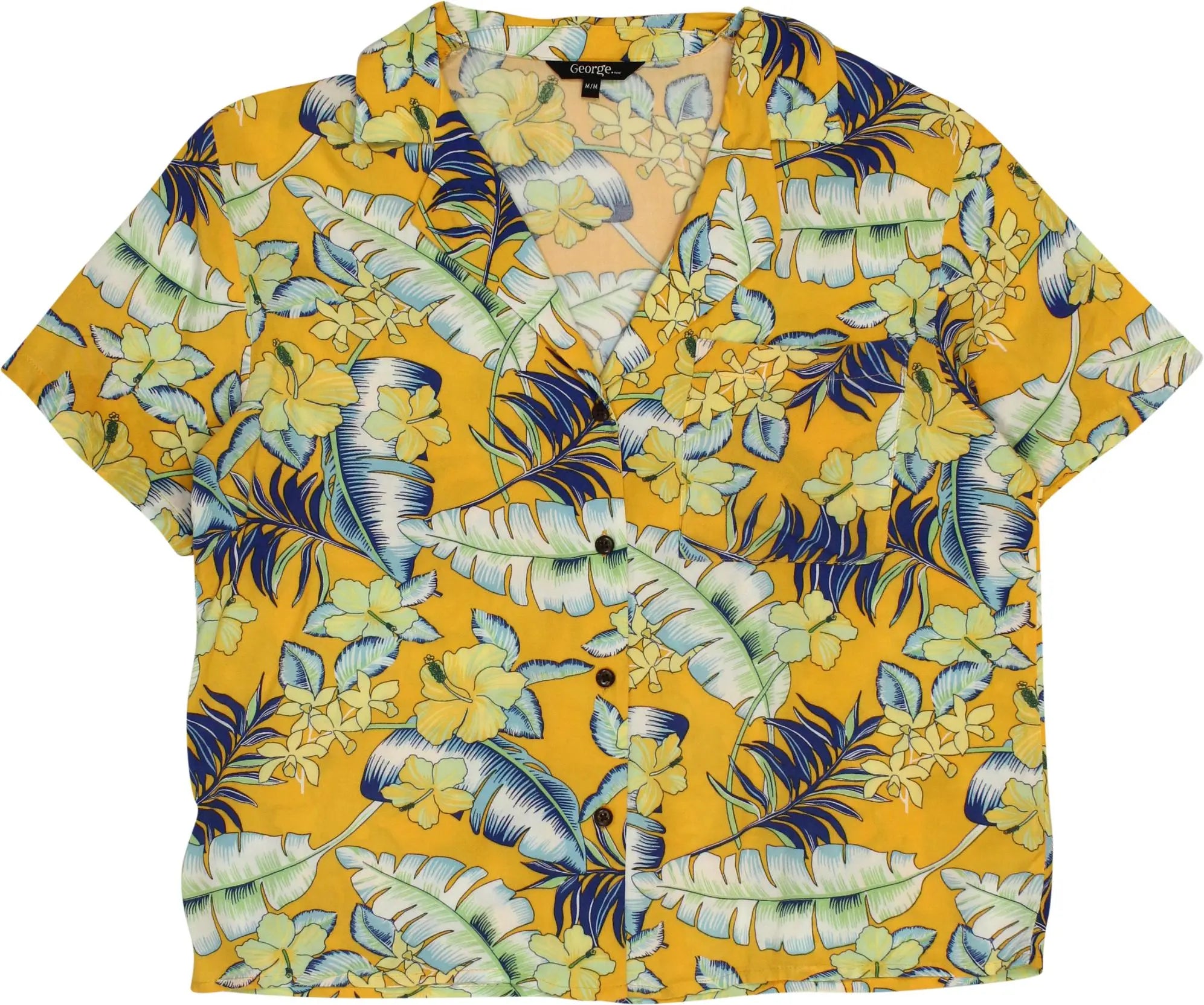 George - Hawaiian Shirt- ThriftTale.com - Vintage and second handclothing