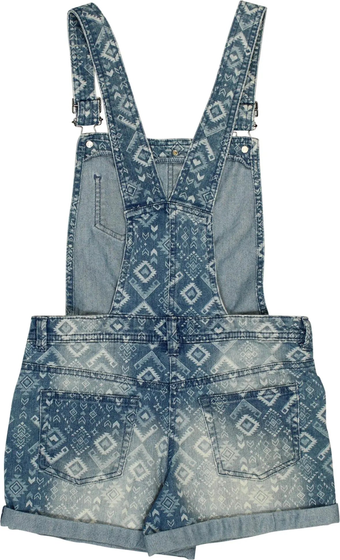 George - Short Denim Overall- ThriftTale.com - Vintage and second handclothing