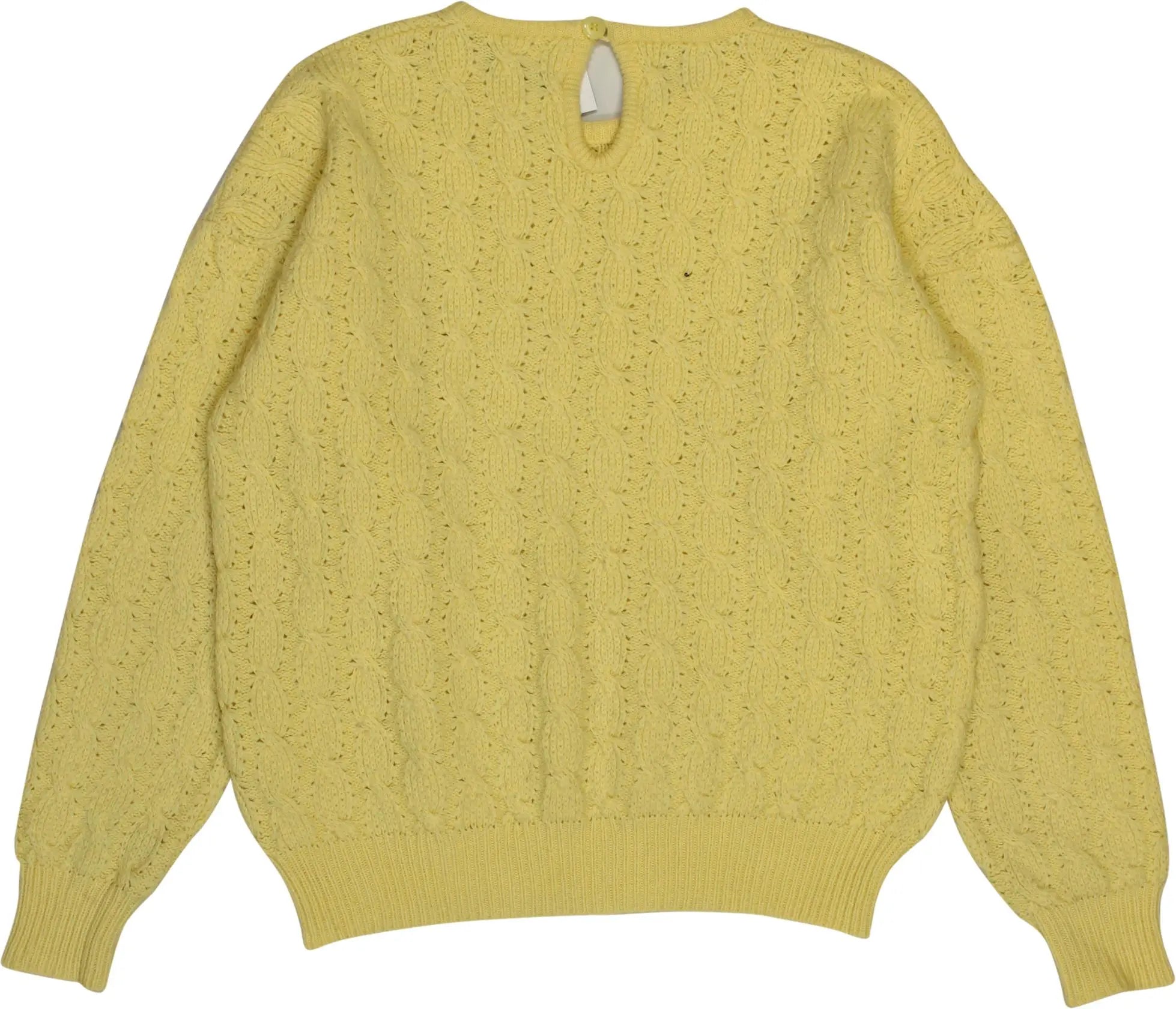 Gerry Mox - 90s Cable Knit Jumper- ThriftTale.com - Vintage and second handclothing