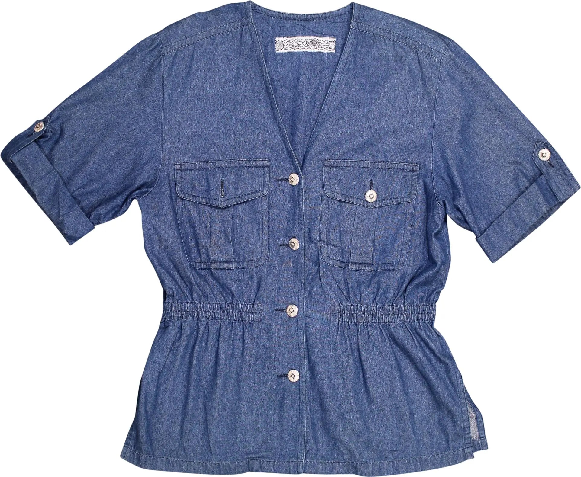 Gerry Weber - Denim Blouse by Gerry Weber- ThriftTale.com - Vintage and second handclothing