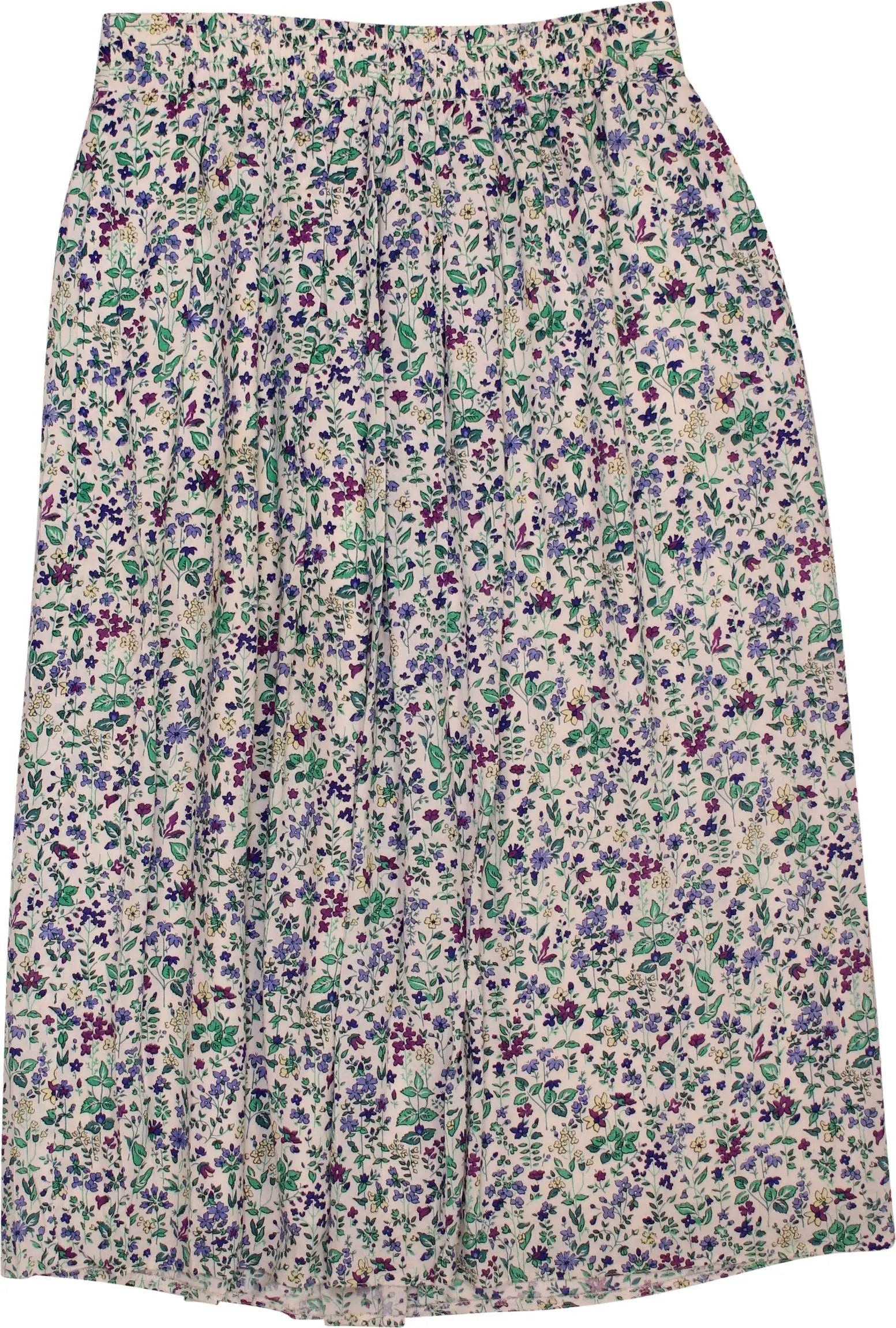 Gerry Weber - Floral Midi Skirt- ThriftTale.com - Vintage and second handclothing