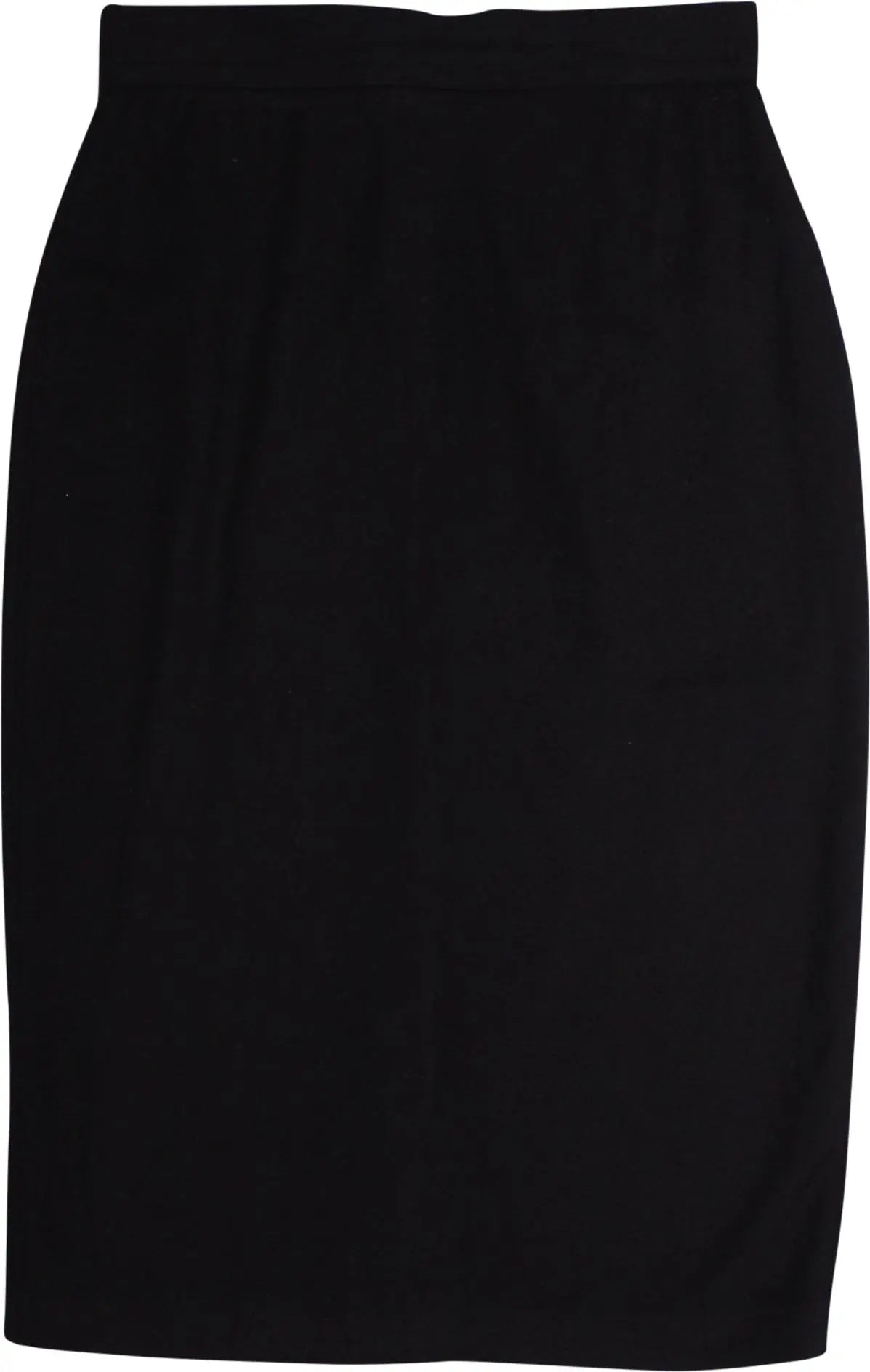 Gianni Versace - 80s Black Pencil Skirt by Gianni Versace- ThriftTale.com - Vintage and second handclothing