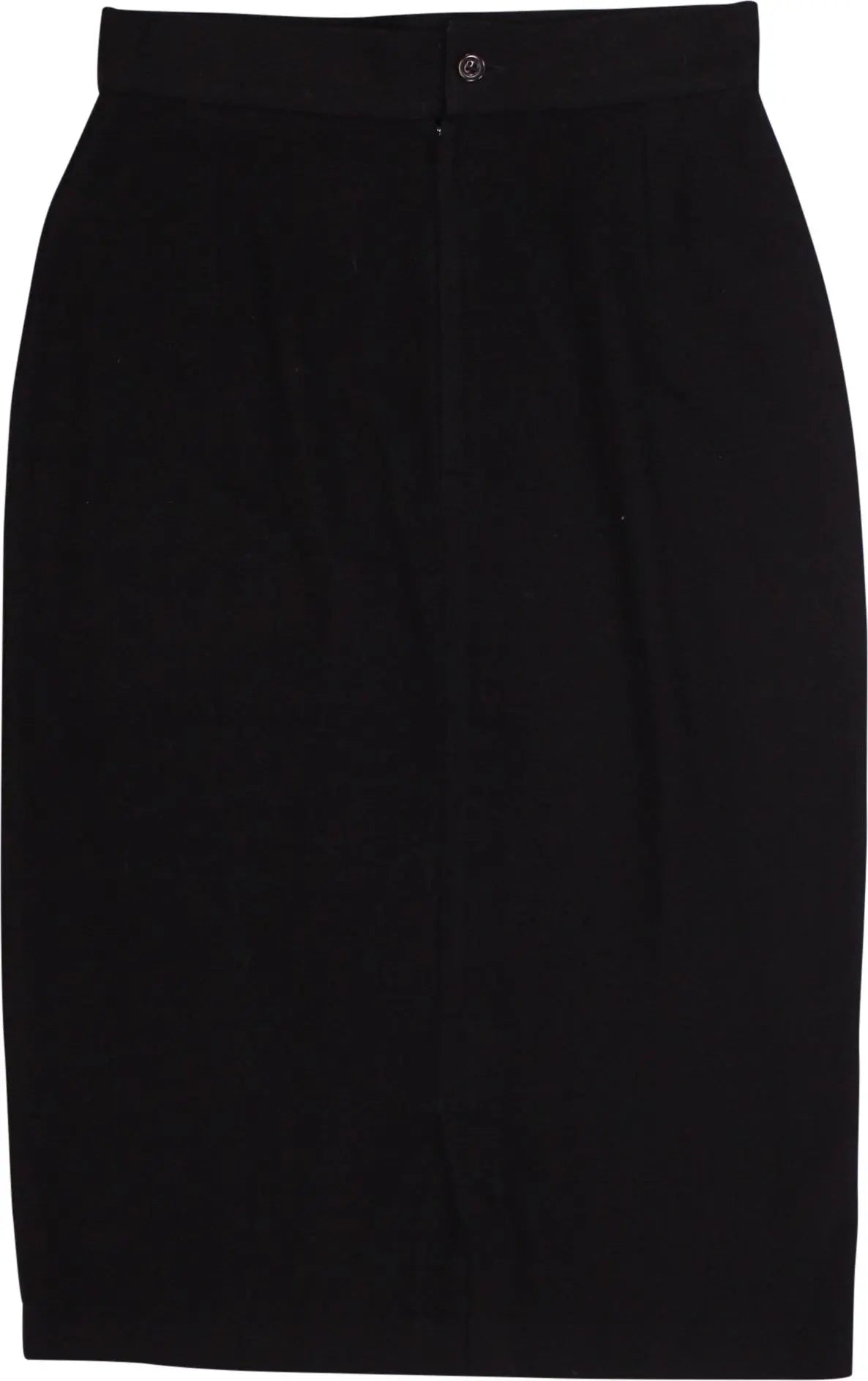 Gianni Versace - 80s Black Pencil Skirt by Gianni Versace- ThriftTale.com - Vintage and second handclothing