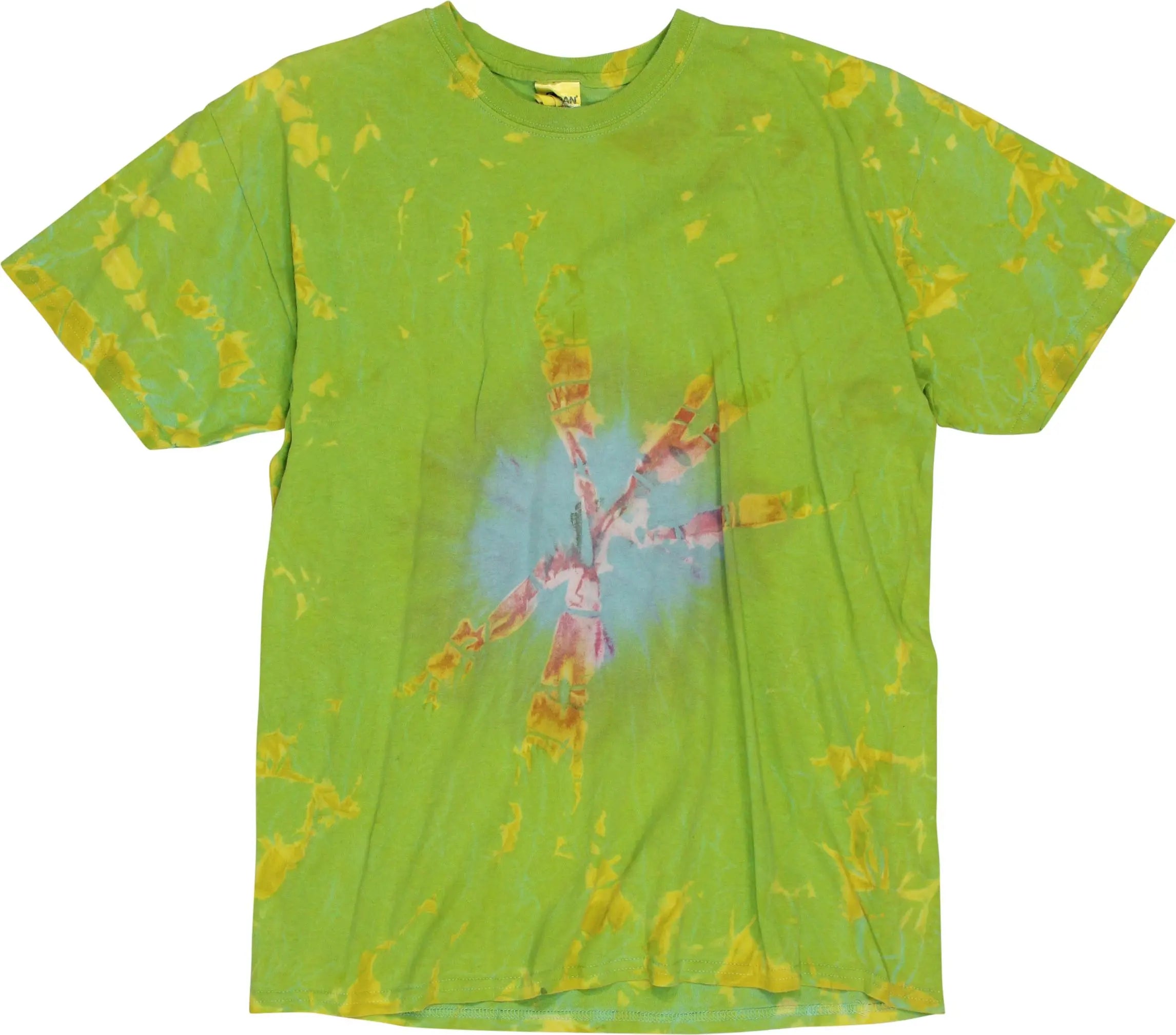 Gildan - 00s Tie Dye T-shirt- ThriftTale.com - Vintage and second handclothing