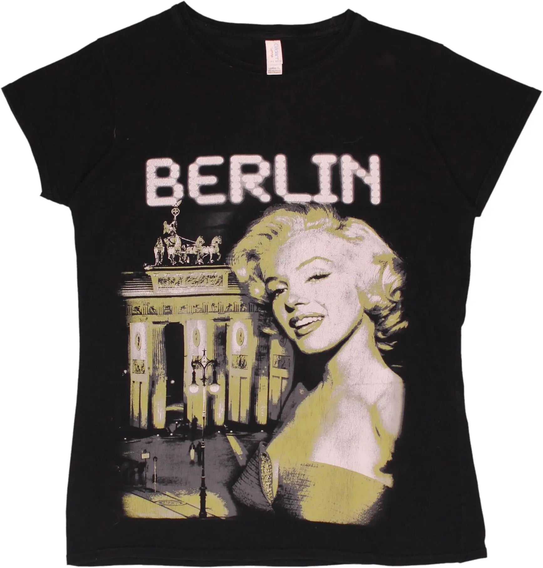 Gildan - Berlin Marilyn Monroe T-shirt- ThriftTale.com - Vintage and second handclothing