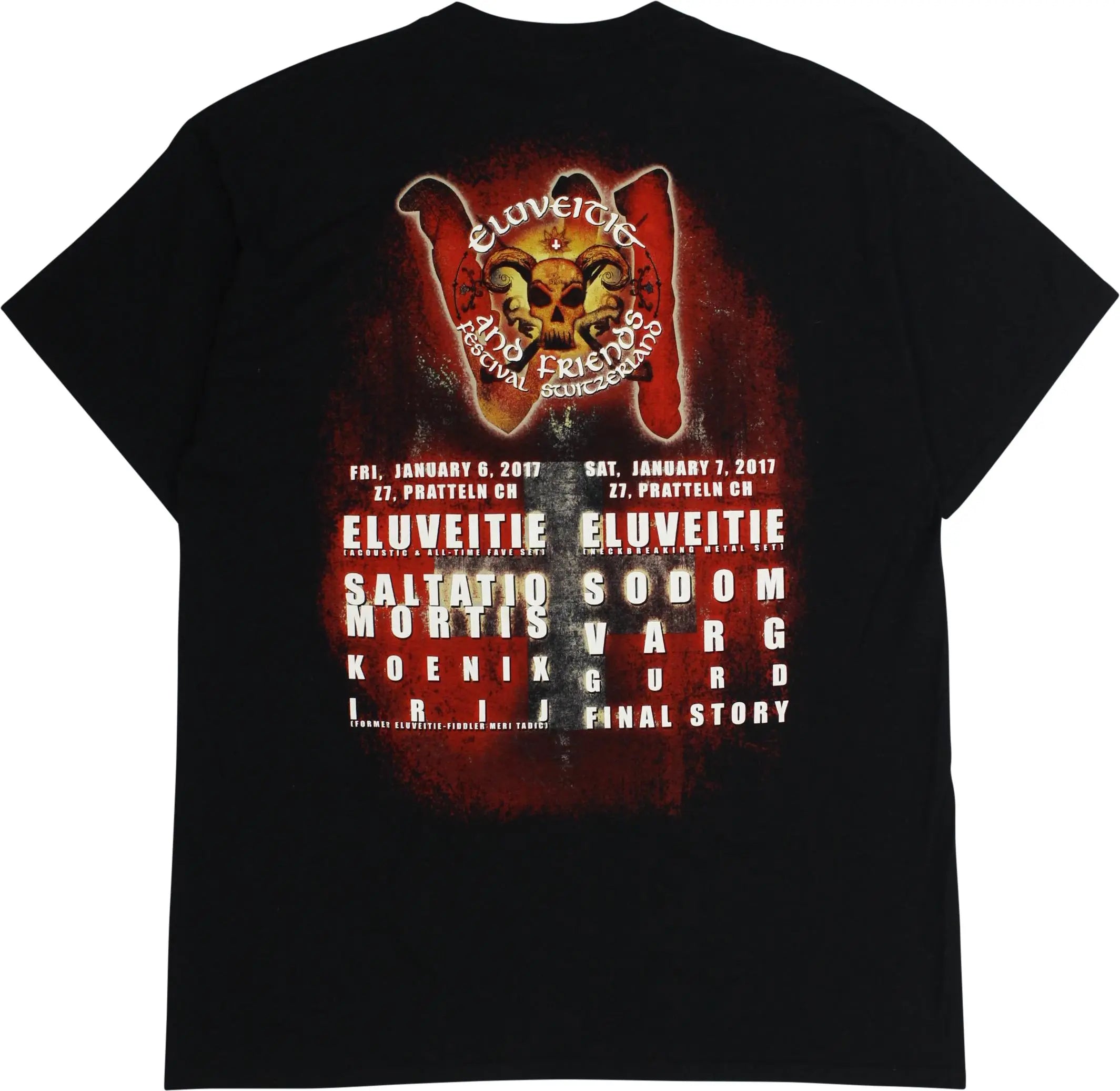 Gildan - Eluveitie T-Shirt- ThriftTale.com - Vintage and second handclothing