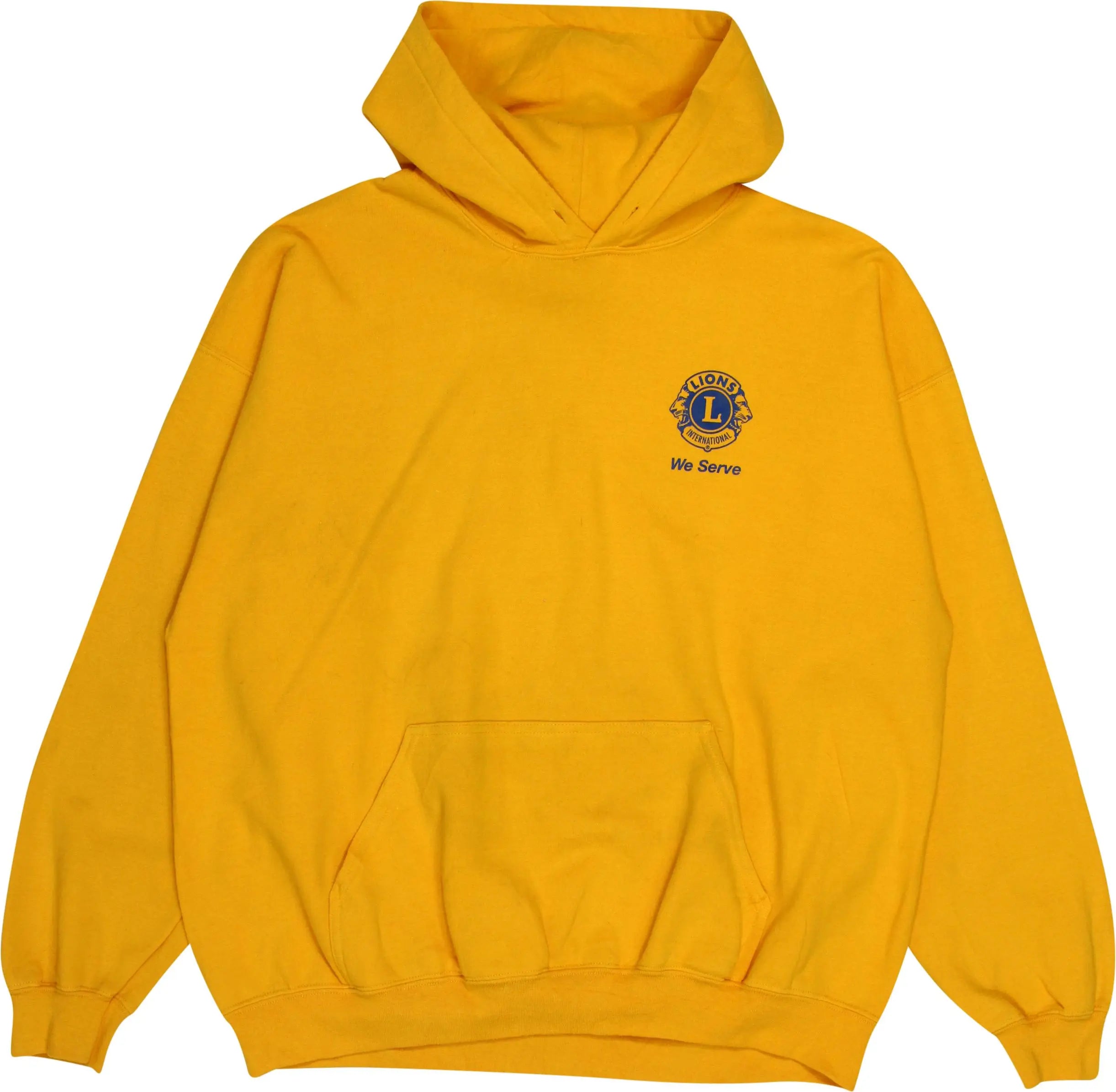 Gildan - Lions International Hoodie- ThriftTale.com - Vintage and second handclothing