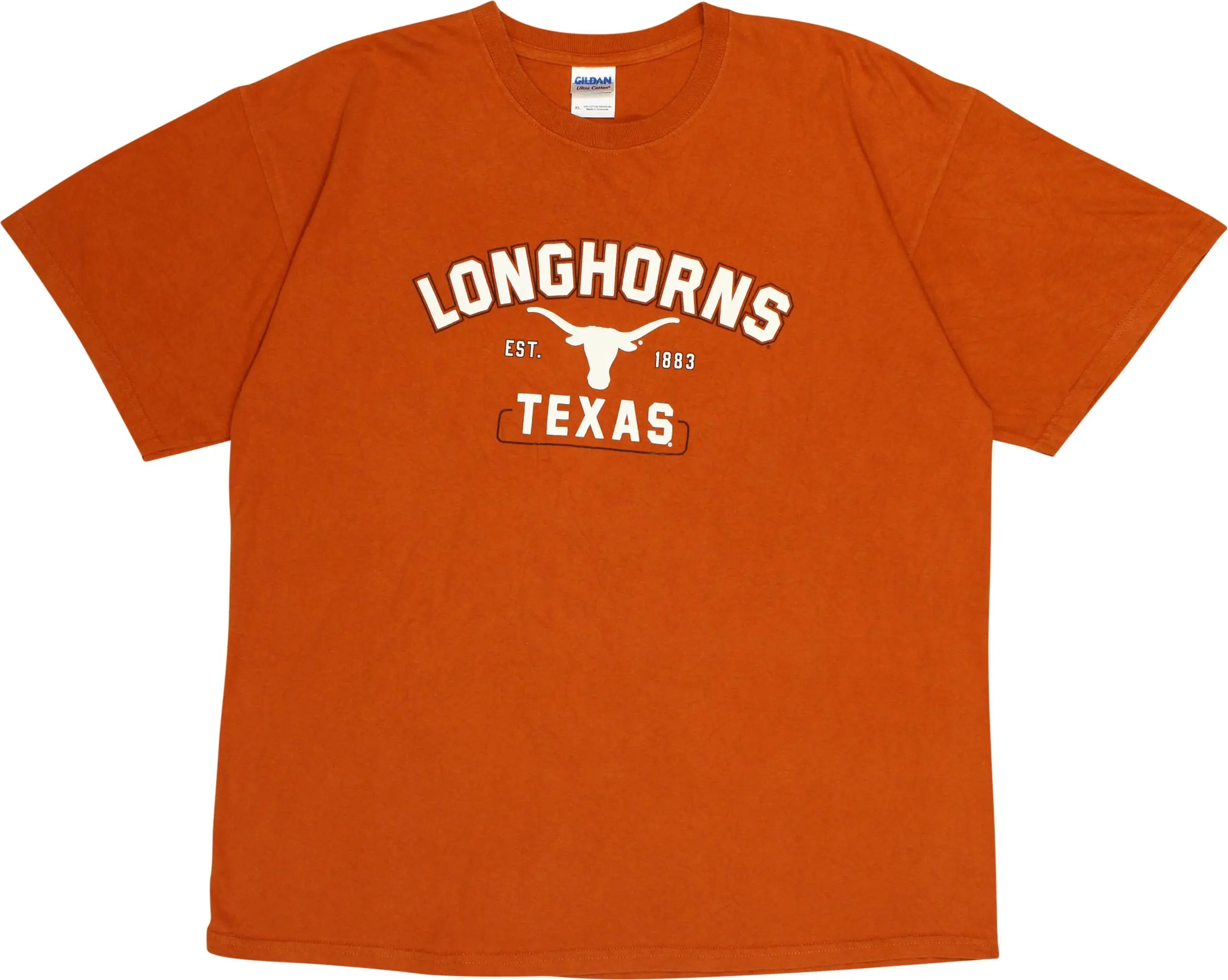 Gildan - Longhorn Texas T-Shirt- ThriftTale.com - Vintage and second handclothing