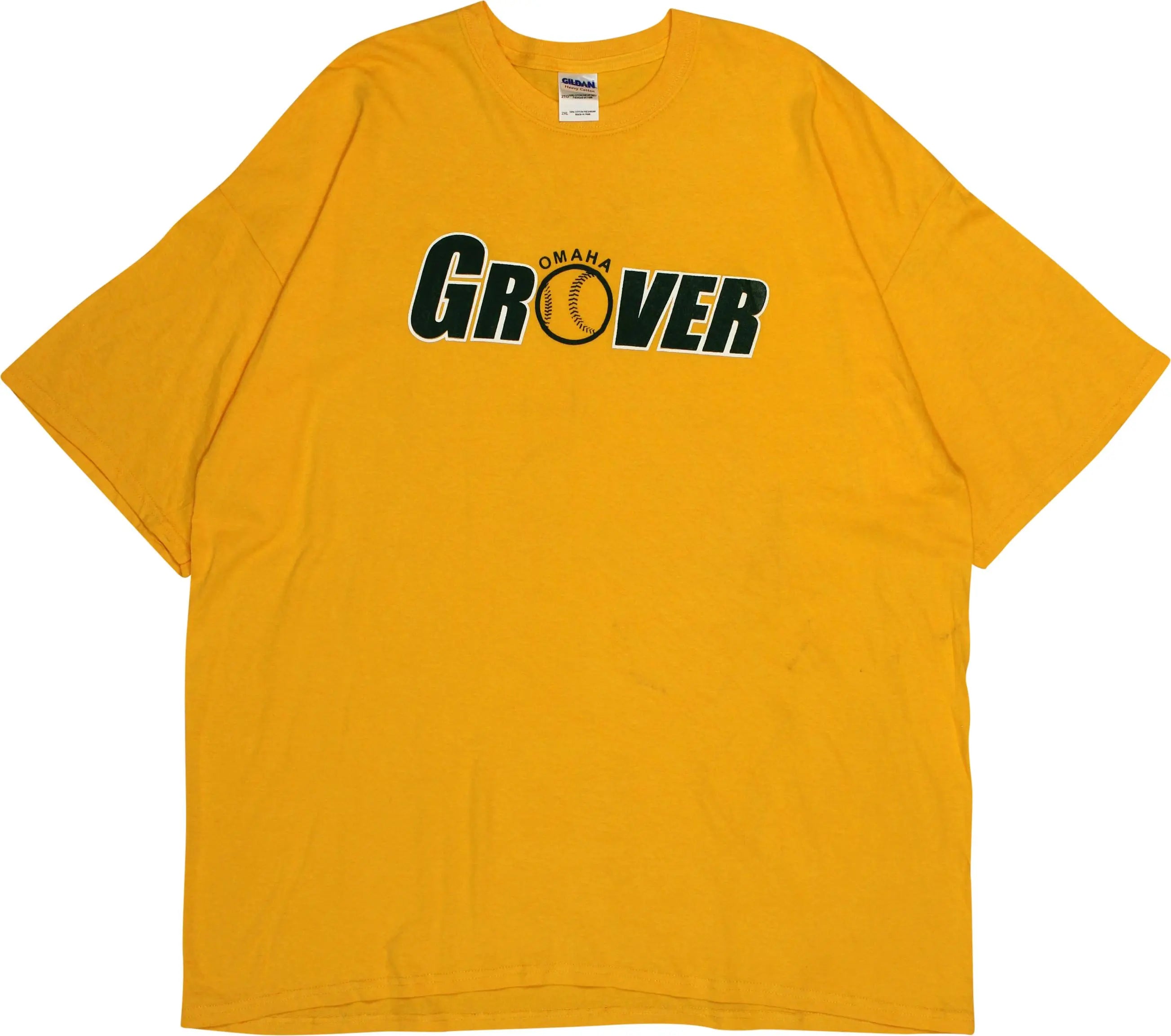 Gildan - Softball T-Shirt- ThriftTale.com - Vintage and second handclothing