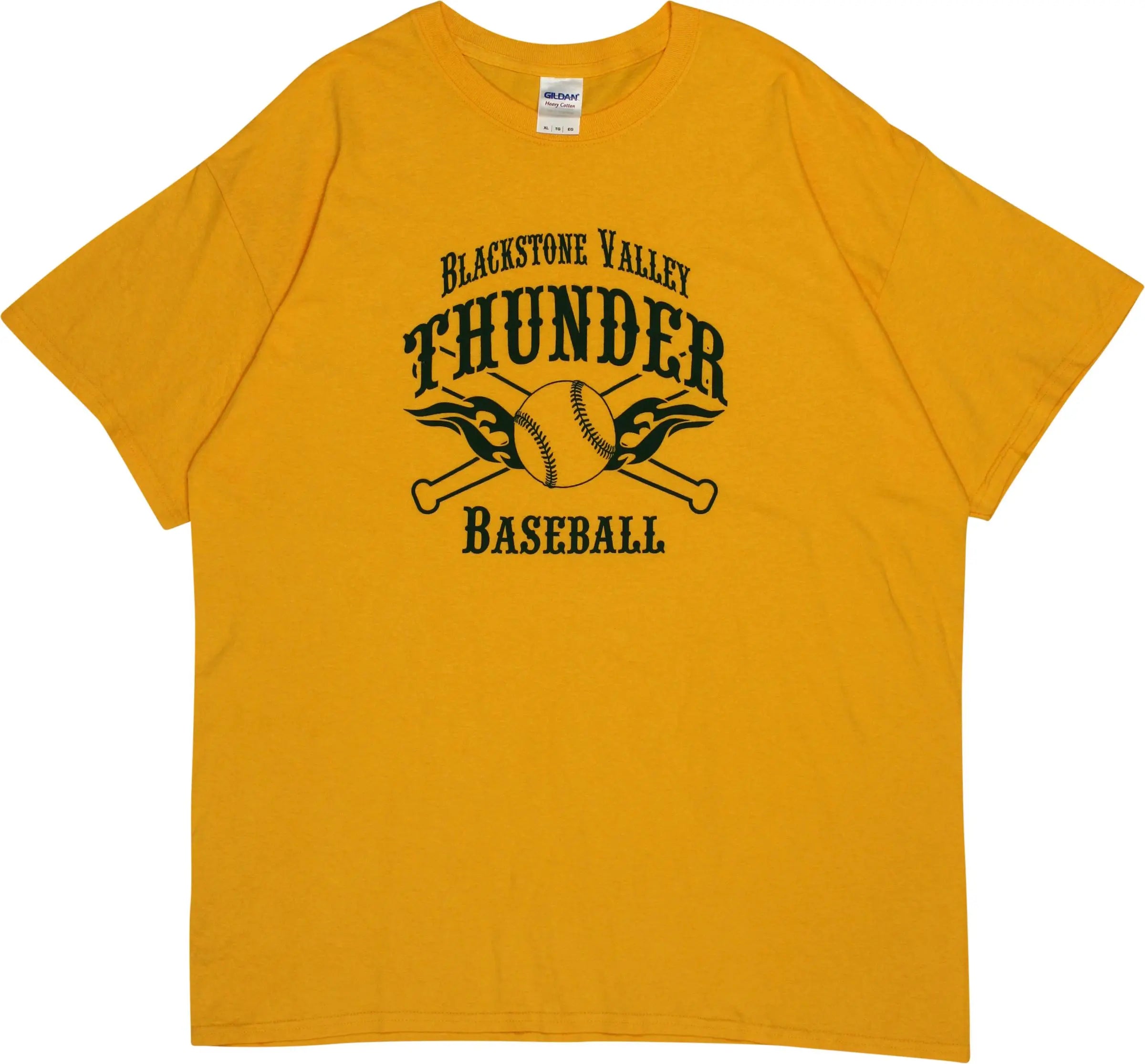 Gildan - Thunder Baseball T-Shirt- ThriftTale.com - Vintage and second handclothing