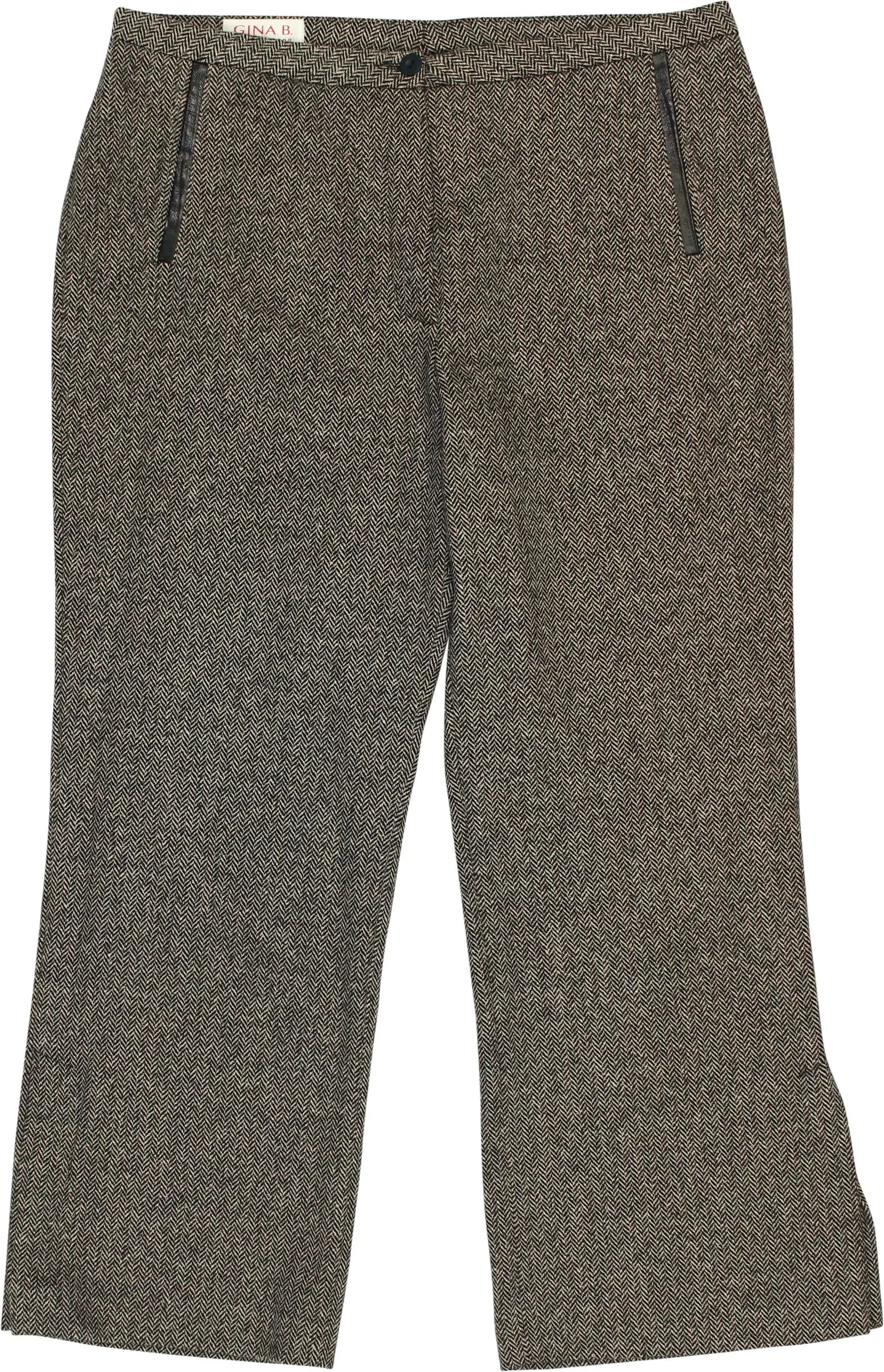 Gina B. - Wool Blend Trousers- ThriftTale.com - Vintage and second handclothing