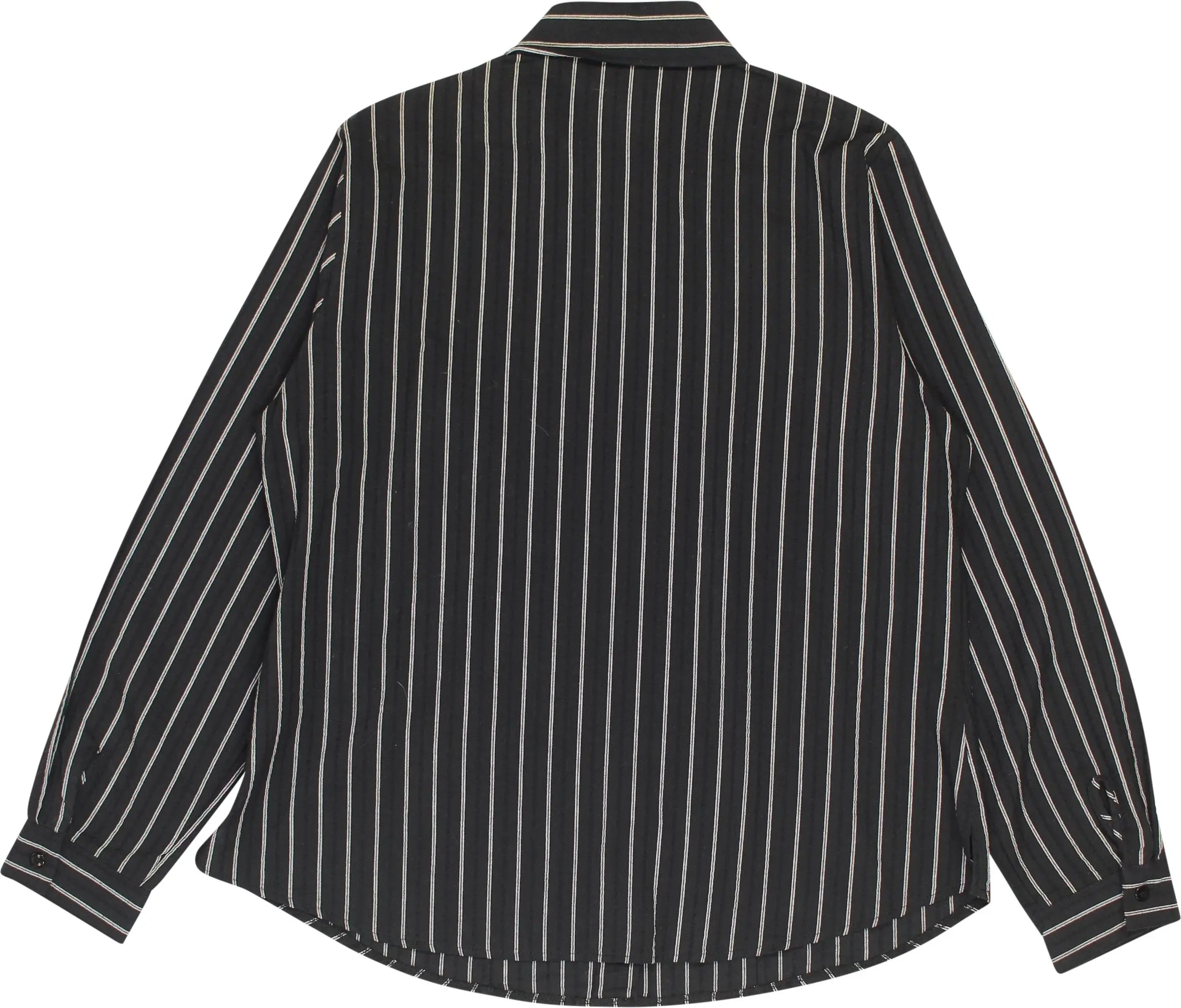 Gina G - Striped Blouse- ThriftTale.com - Vintage and second handclothing