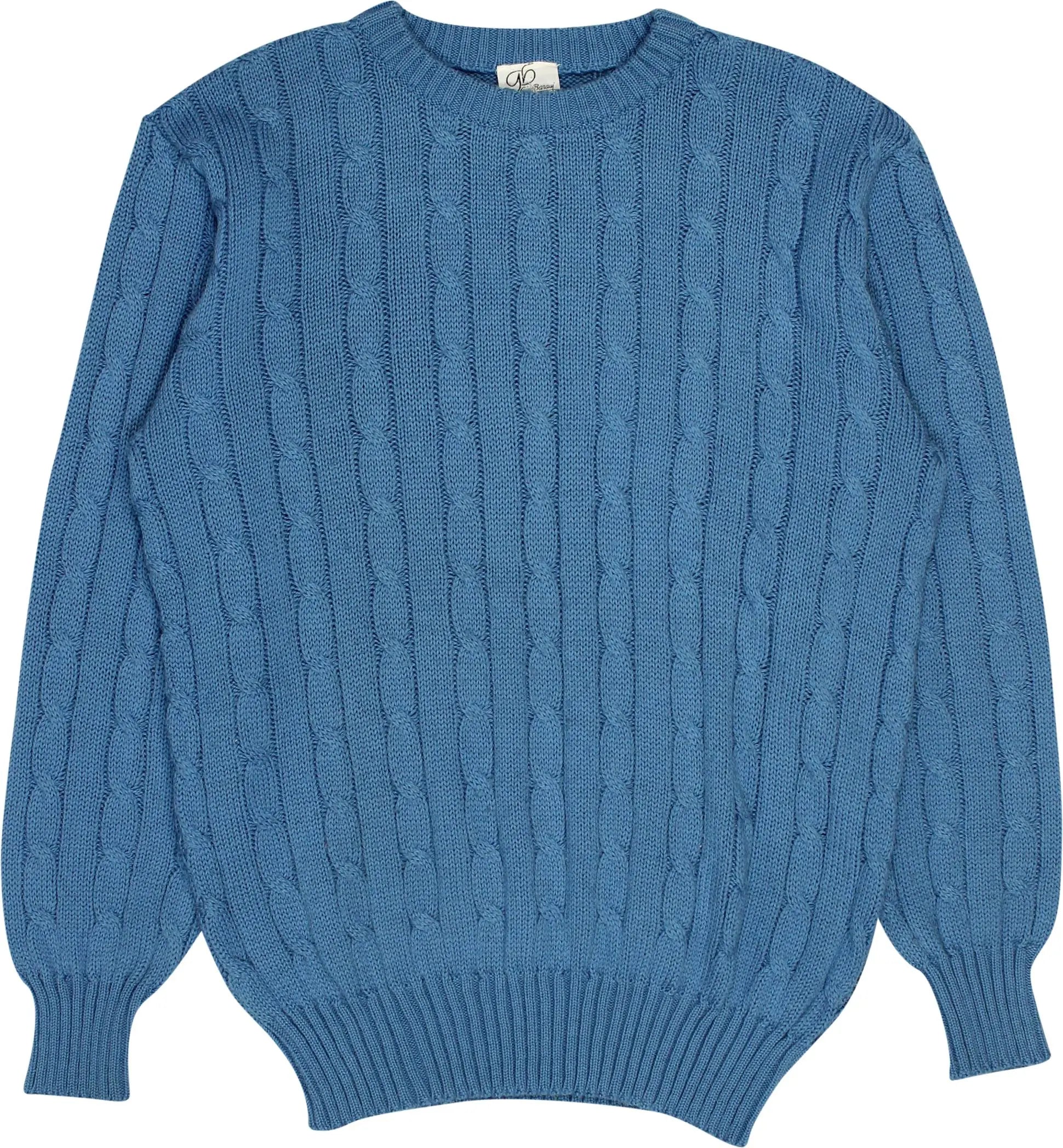 Gino Barau - Knitted Jumper- ThriftTale.com - Vintage and second handclothing