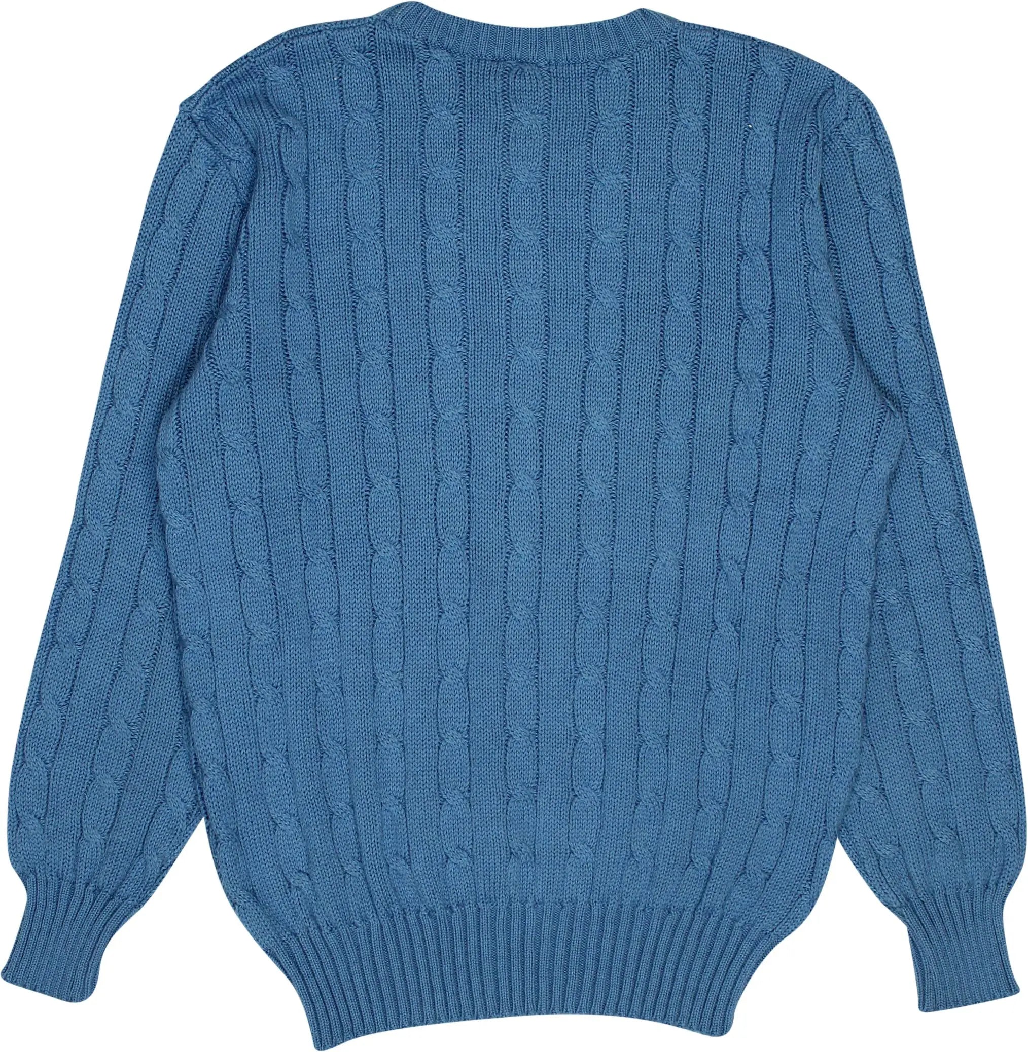 Gino Barau - Knitted Jumper- ThriftTale.com - Vintage and second handclothing