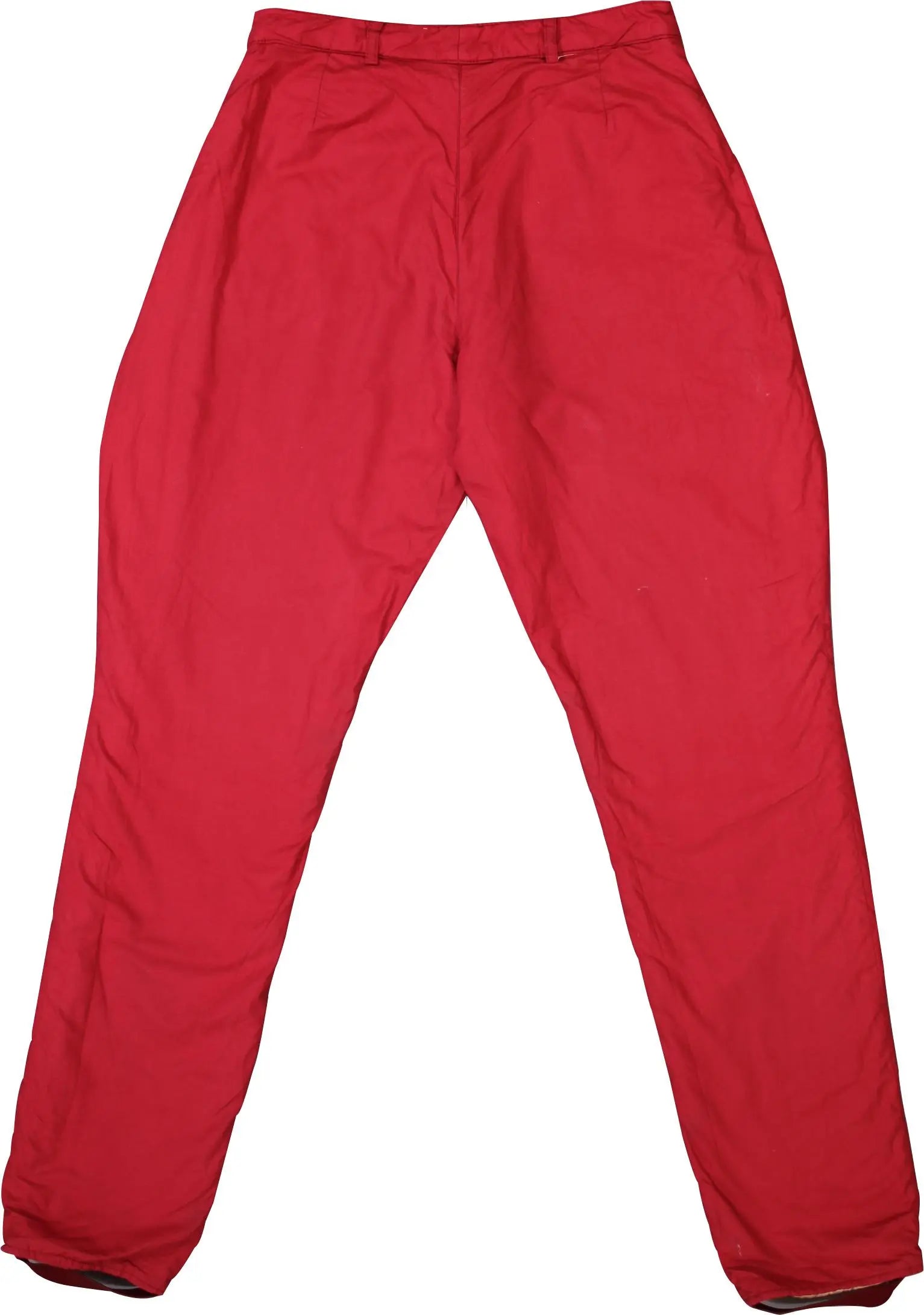 Giorgio Armani - Red Ski Trousers by Giorgio Armani- ThriftTale.com - Vintage and second handclothing