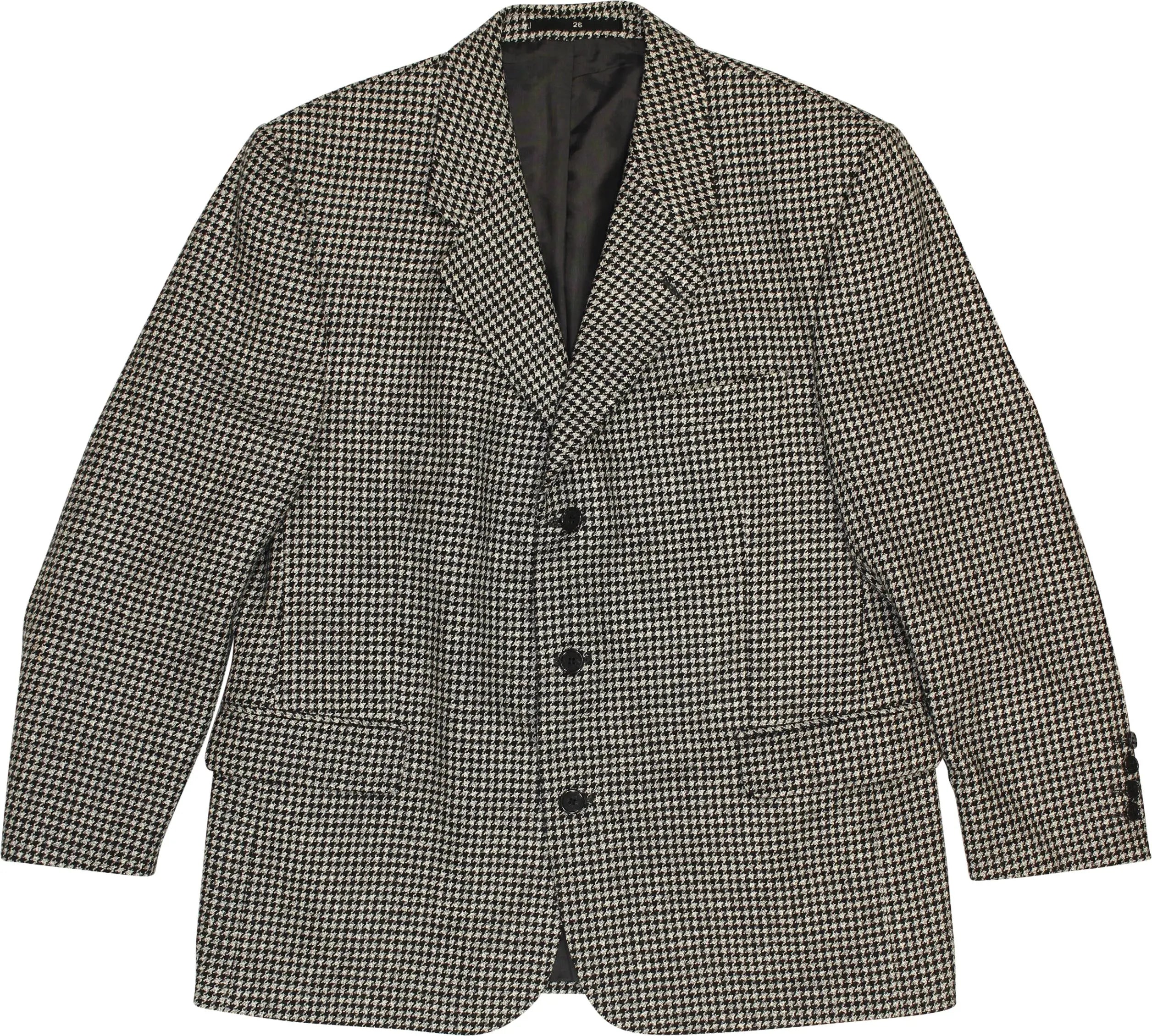 Giuseppe Marlone - Wool Pied de Poule Blazer- ThriftTale.com - Vintage and second handclothing