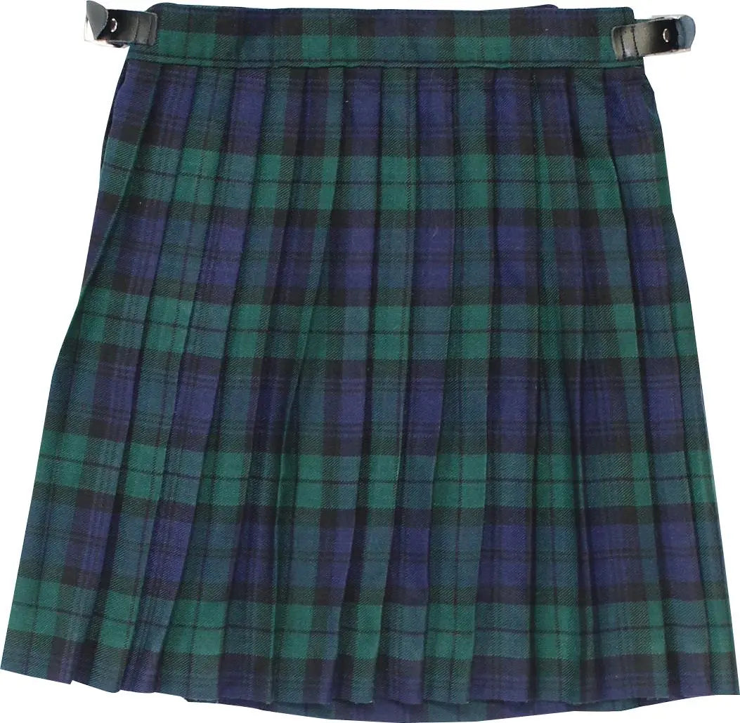Glen Appin of Scotland - Checked Pleated Skirt- ThriftTale.com - Vintage and second handclothing