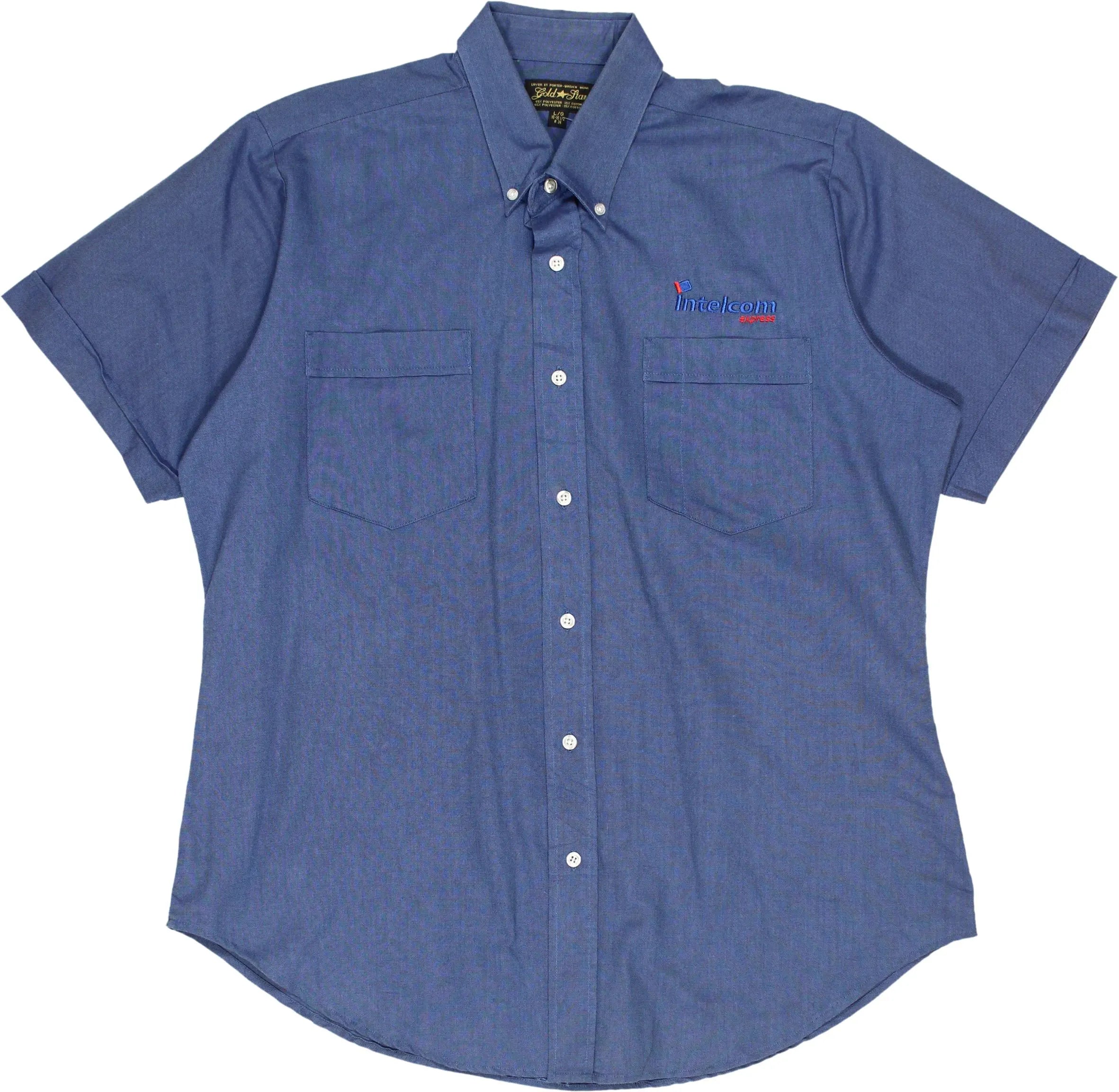 Gold Star - Workwear Shirt- ThriftTale.com - Vintage and second handclothing