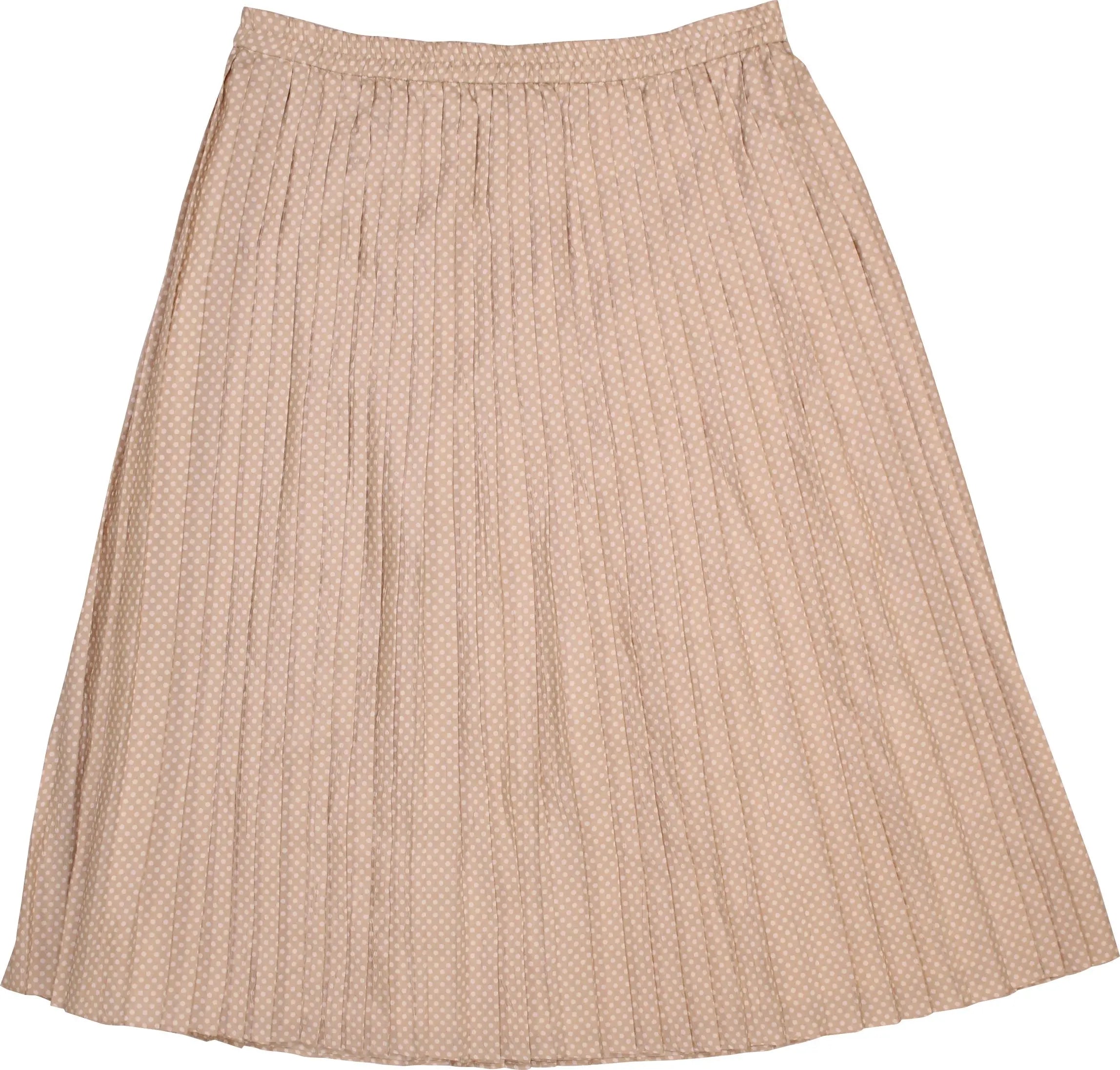 Golden Gate - 80s Satin Pleated Skirt- ThriftTale.com - Vintage and second handclothing