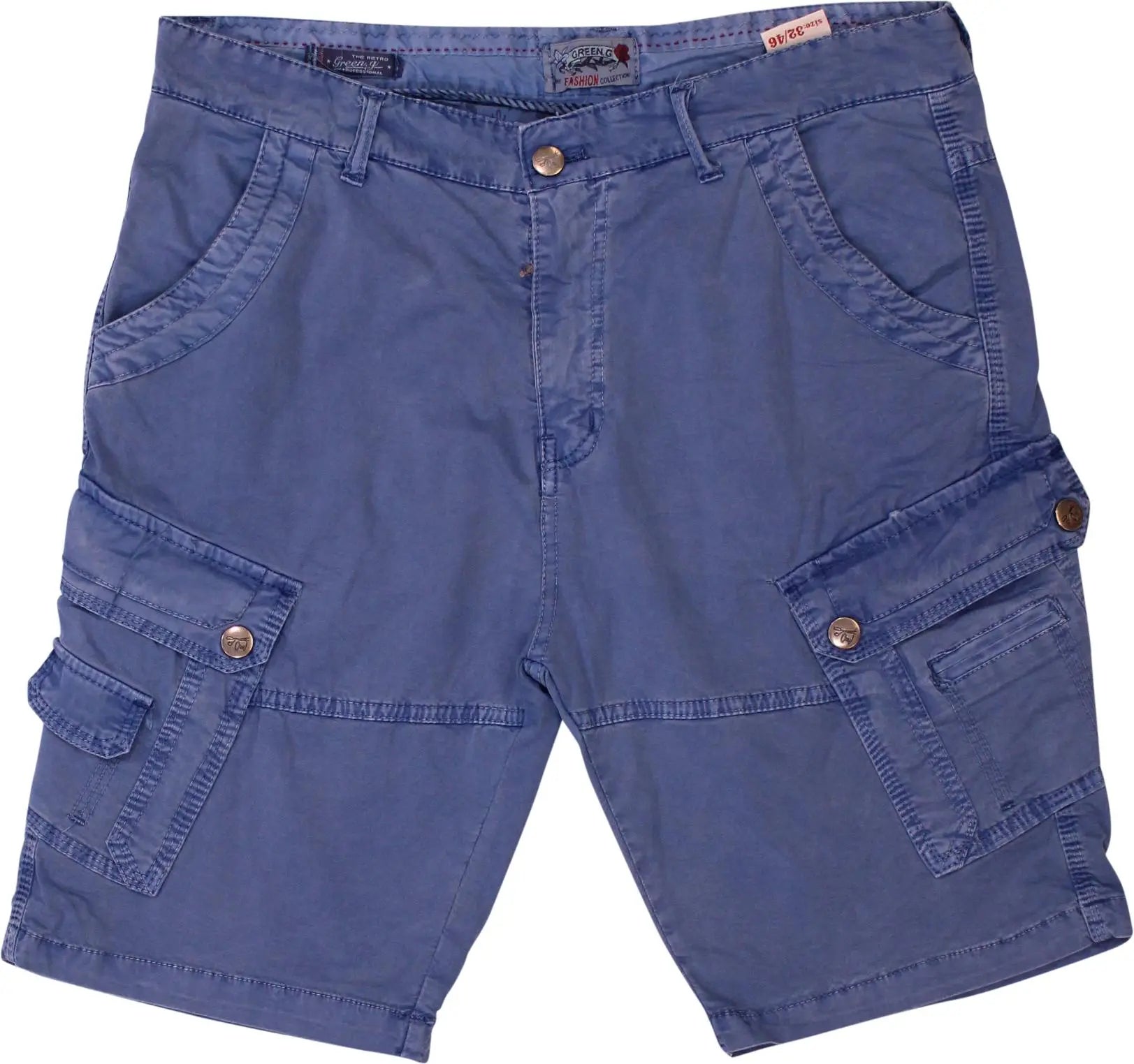 Green G. - Cargo Shorts- ThriftTale.com - Vintage and second handclothing