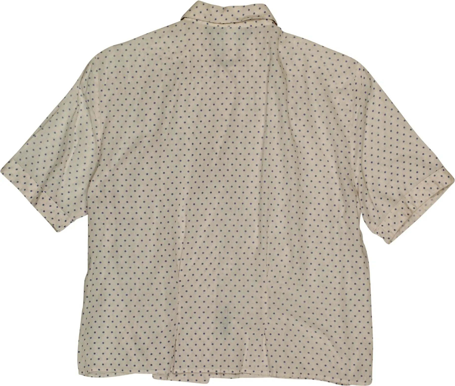 H.Reiser - Shirt with Small Polkadot Print- ThriftTale.com - Vintage and second handclothing