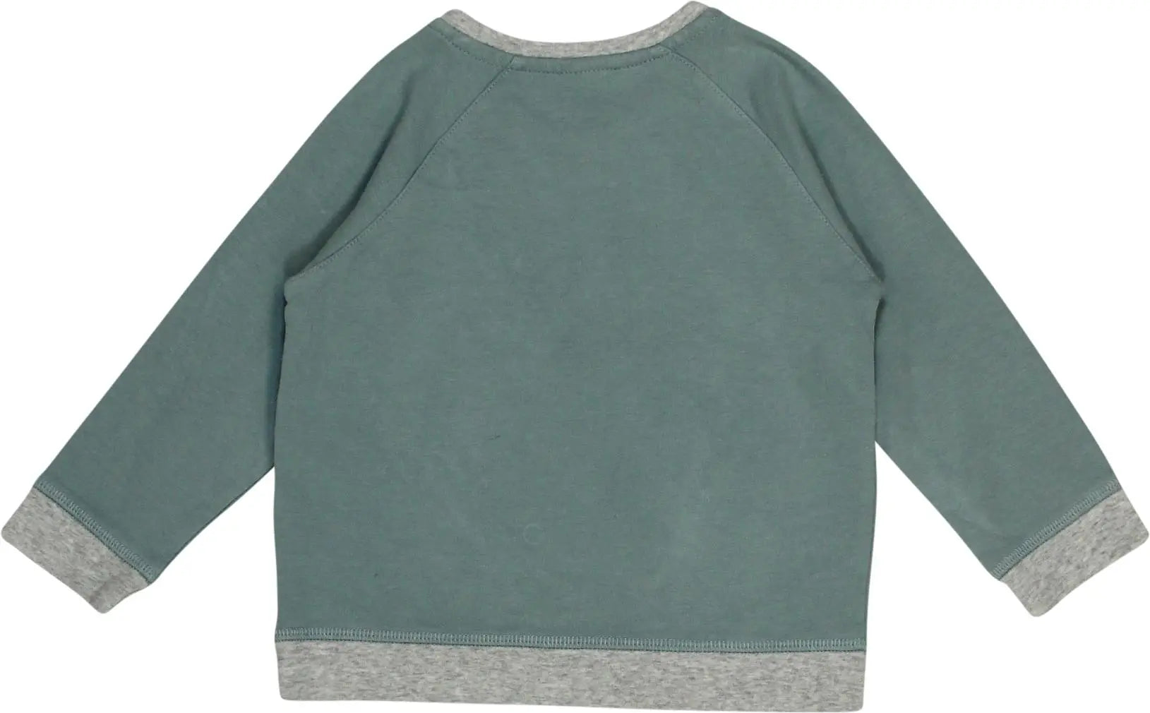 HEMA - Blue Pyjama Sweater- ThriftTale.com - Vintage and second handclothing