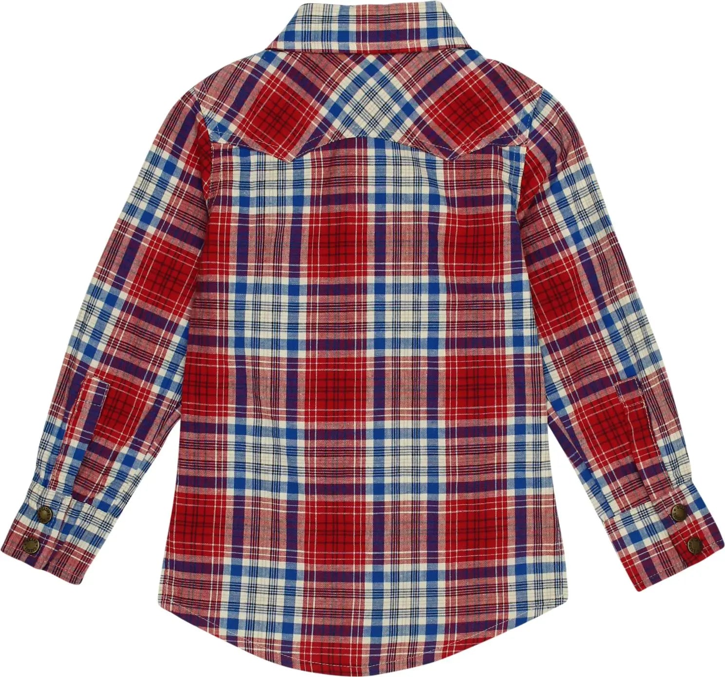 HEMA - Checked Long Sleeve Shirt- ThriftTale.com - Vintage and second handclothing