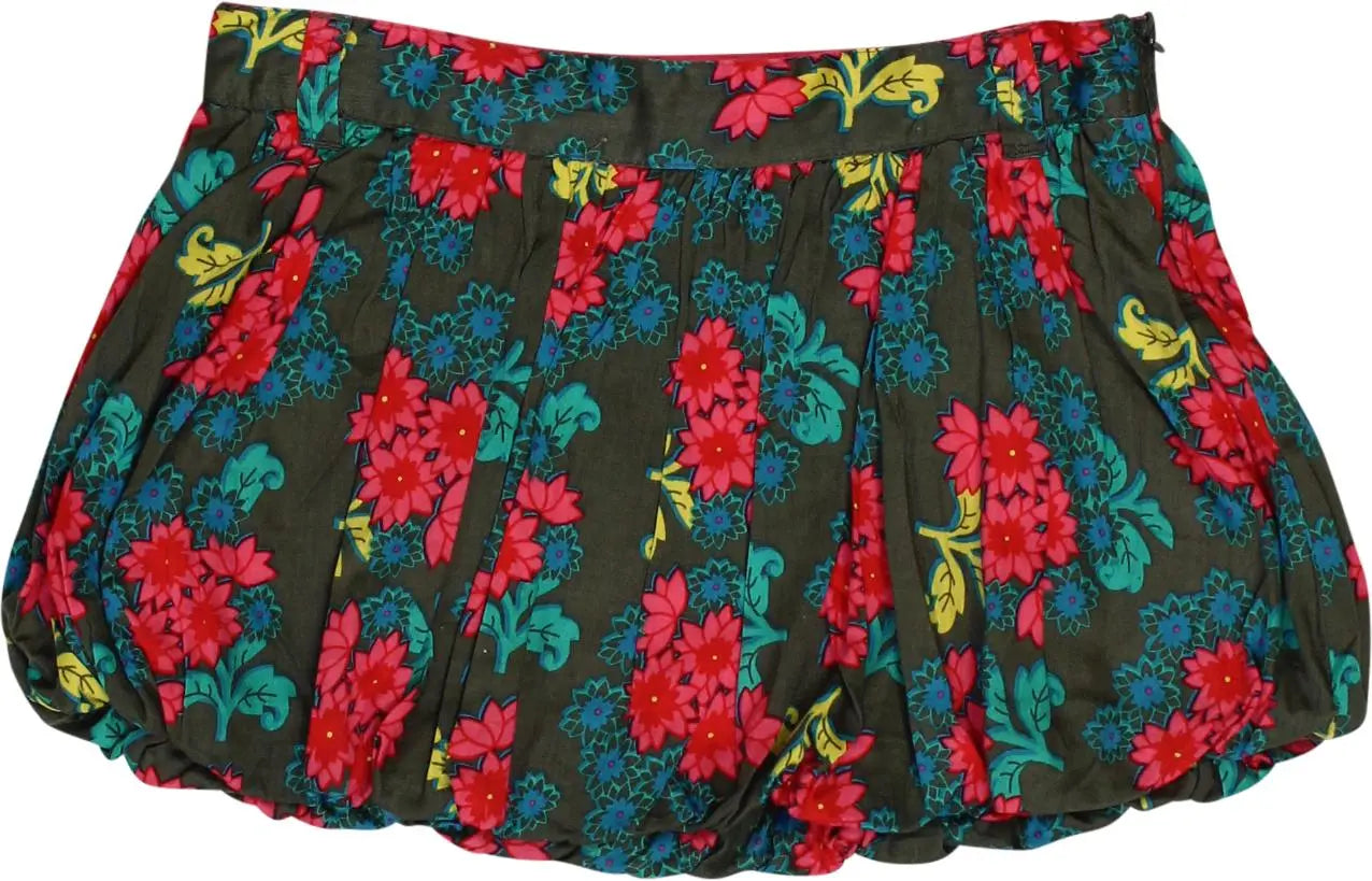 HEMA - Floral Skirt- ThriftTale.com - Vintage and second handclothing