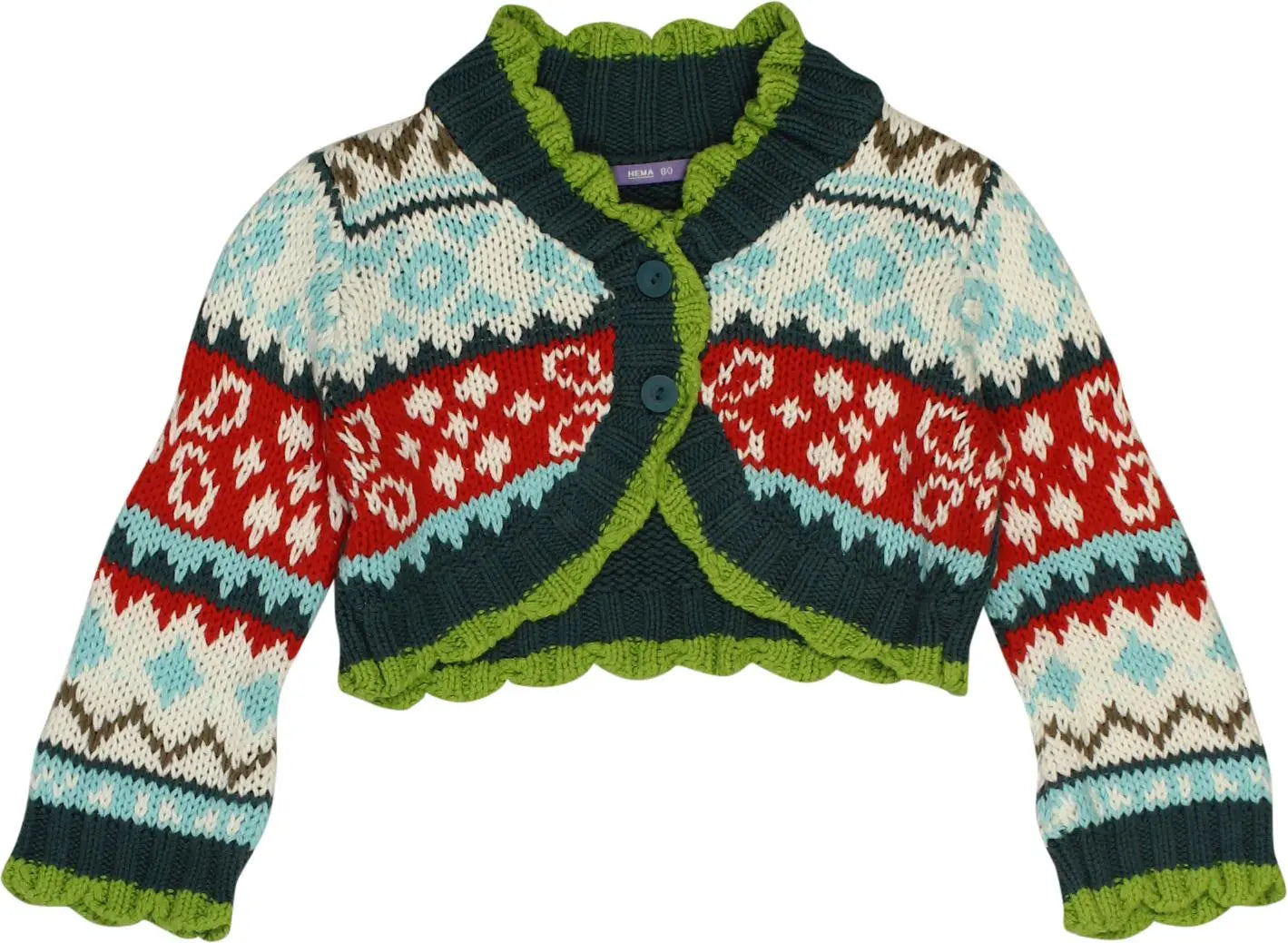 HEMA - Knitted Cardigan- ThriftTale.com - Vintage and second handclothing