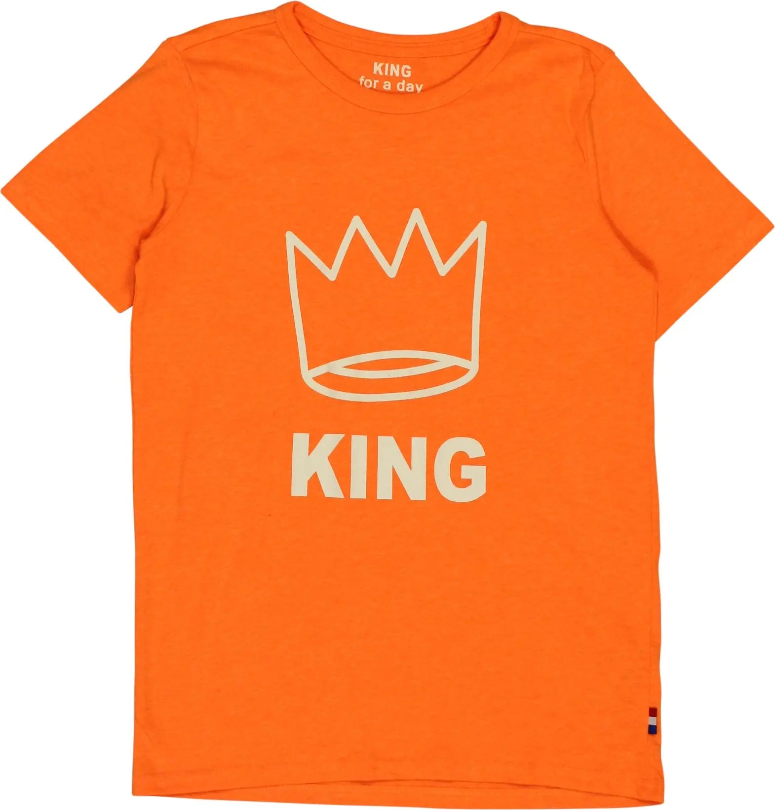 HEMA - Orange T-shirt- ThriftTale.com - Vintage and second handclothing