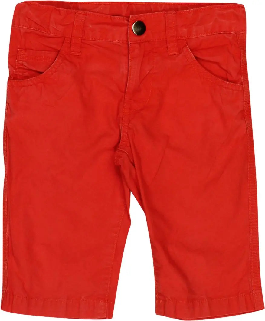 HEMA - Red Trousers- ThriftTale.com - Vintage and second handclothing
