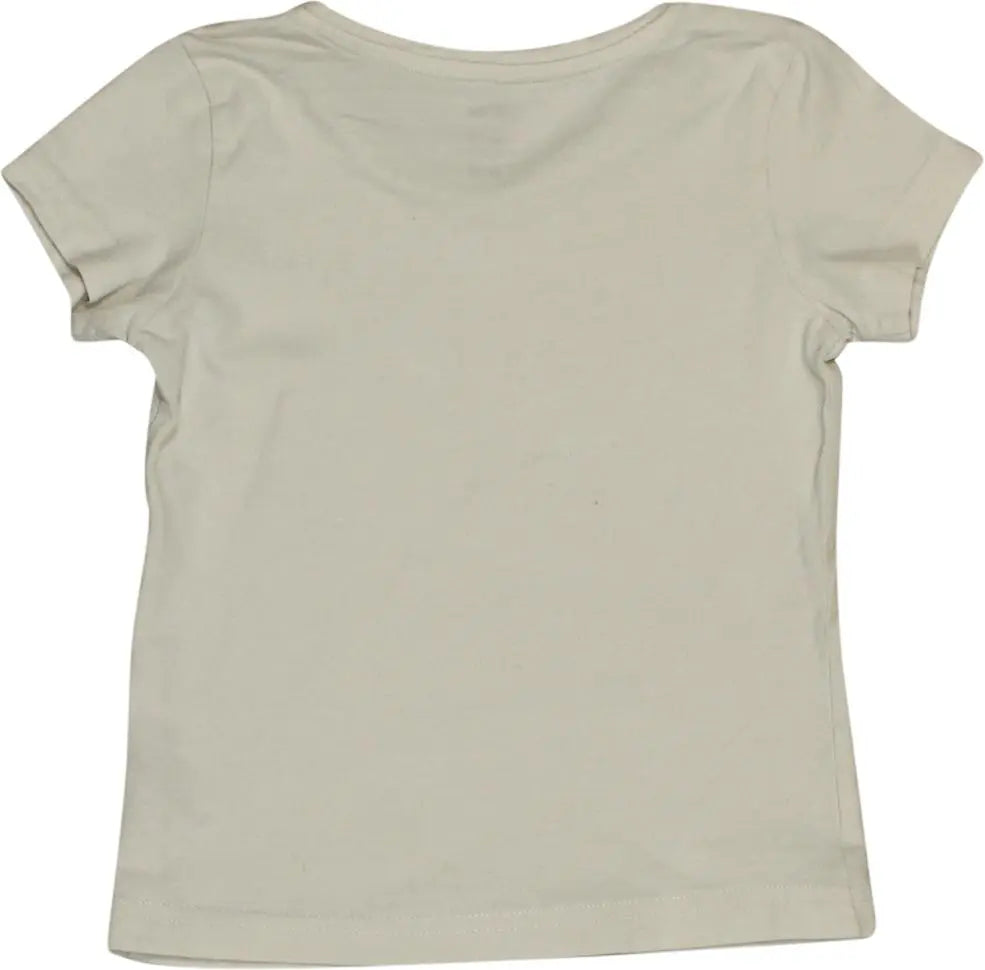 HEMA - White T-shirt- ThriftTale.com - Vintage and second handclothing