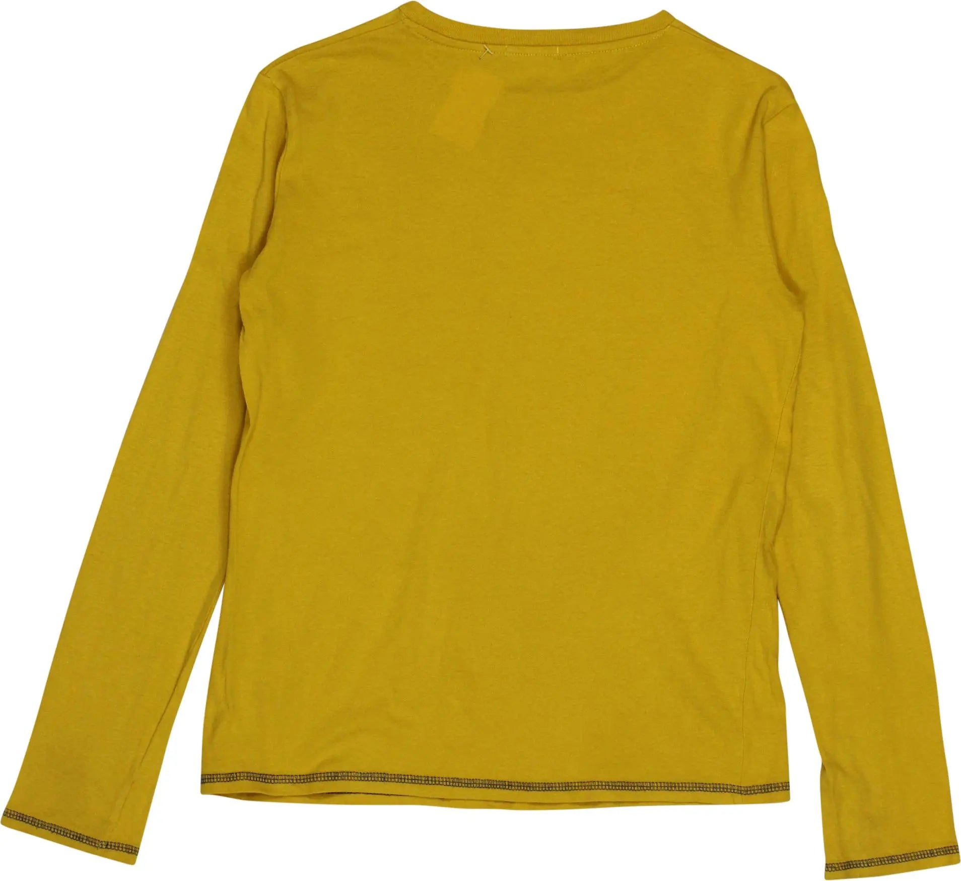 HEMA - Yellow long sleeve top- ThriftTale.com - Vintage and second handclothing