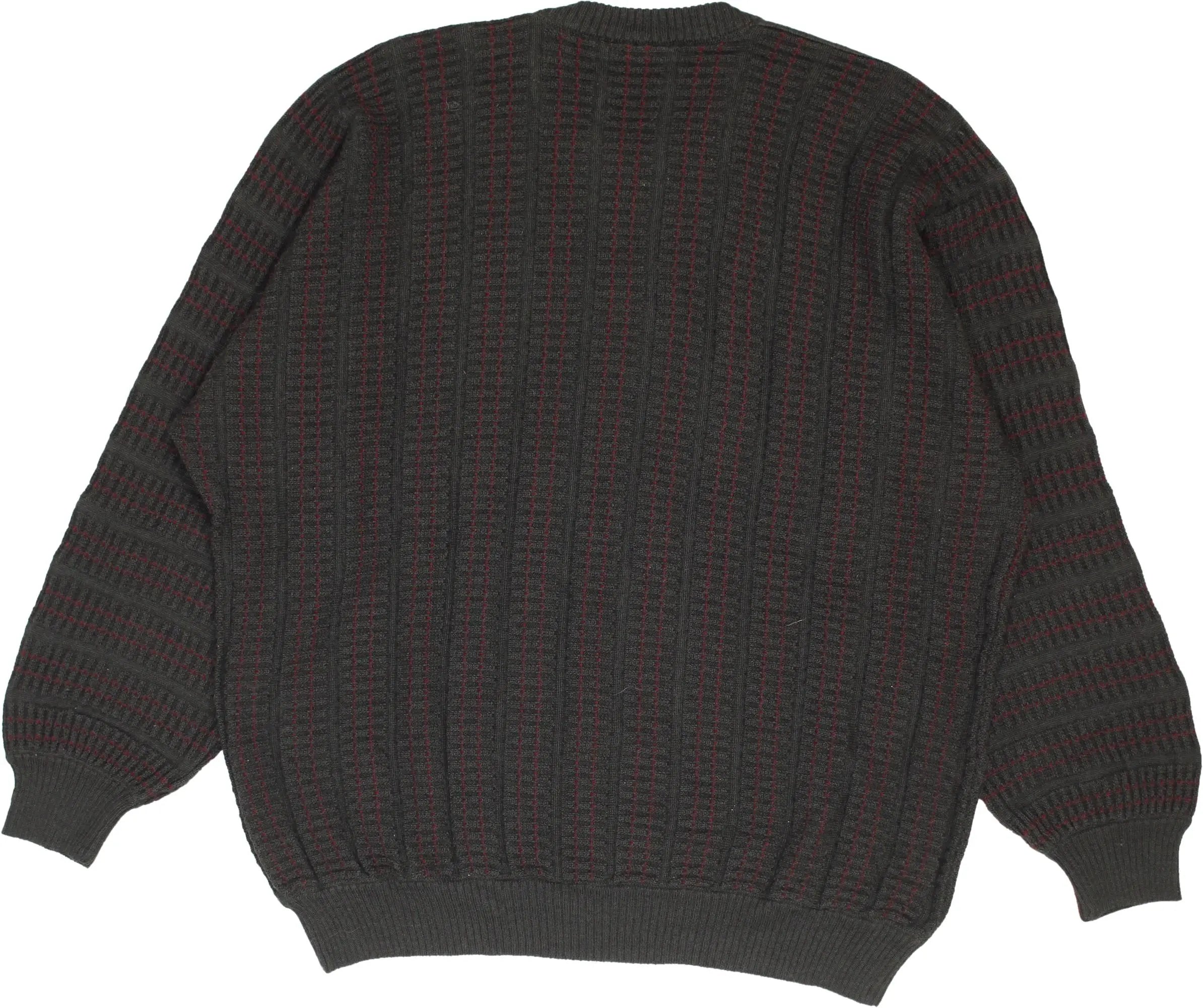 HP. Roessler - Patterned jumper- ThriftTale.com - Vintage and second handclothing