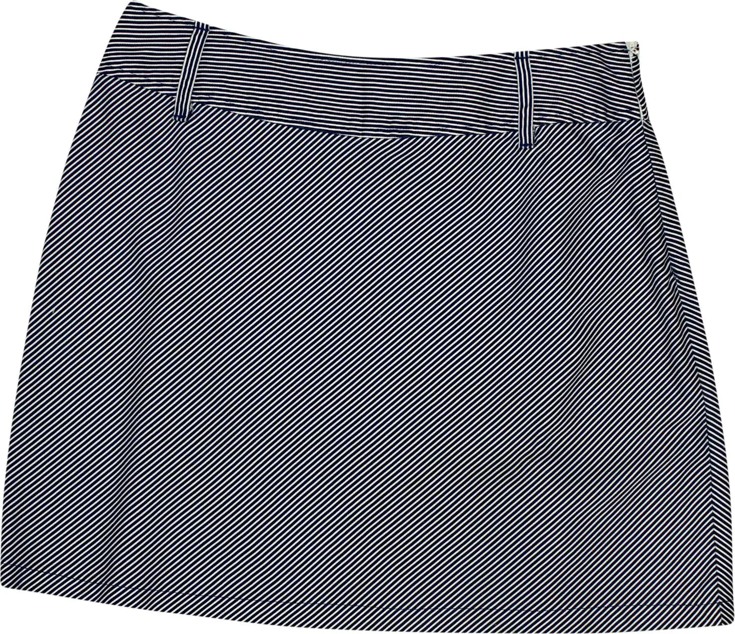 HSLP - Striped Mini Skirt- ThriftTale.com - Vintage and second handclothing