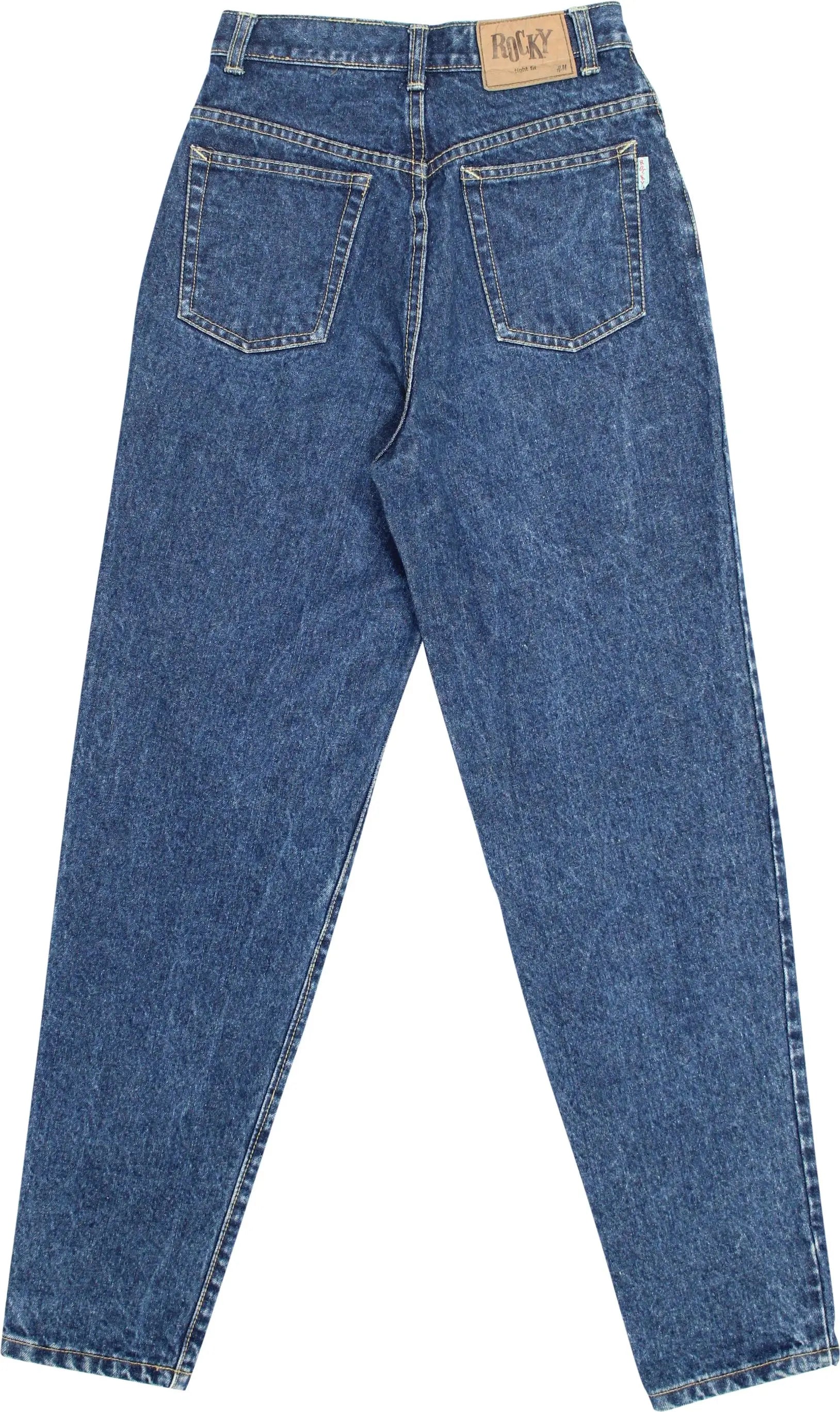 H&M - 00s High Waisted Jeans- ThriftTale.com - Vintage and second handclothing