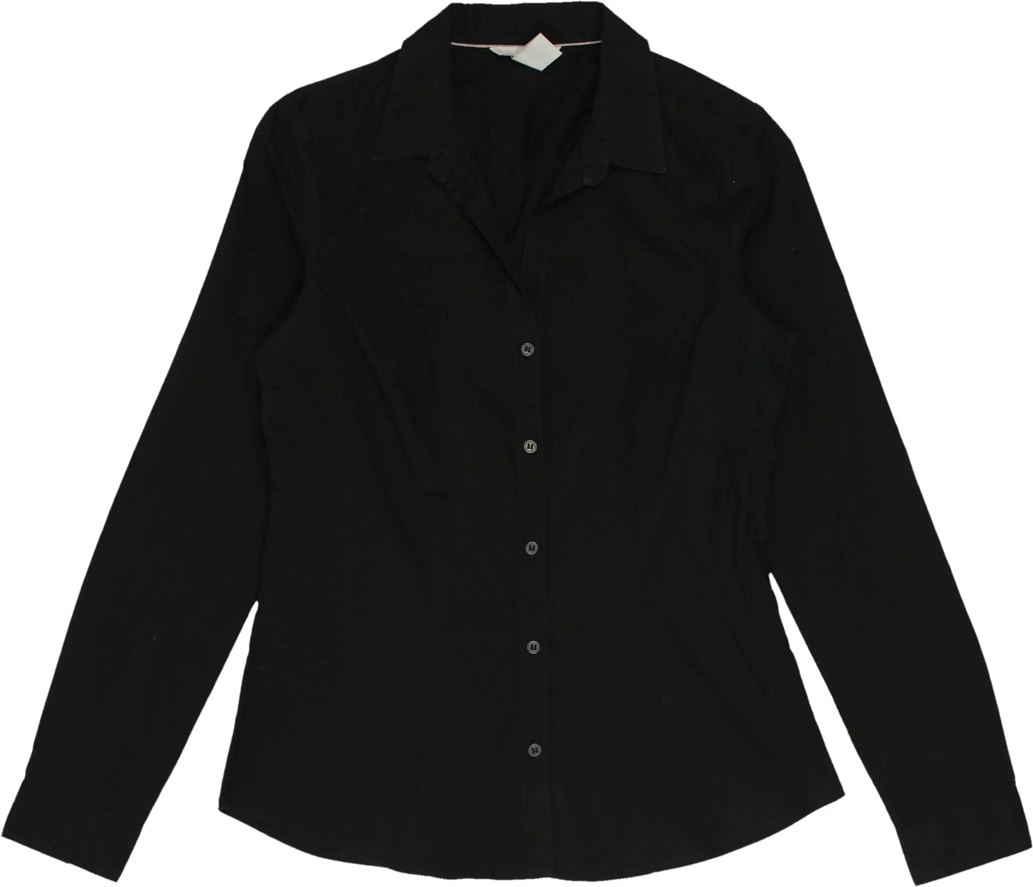 H&M - Black Blouse- ThriftTale.com - Vintage and second handclothing
