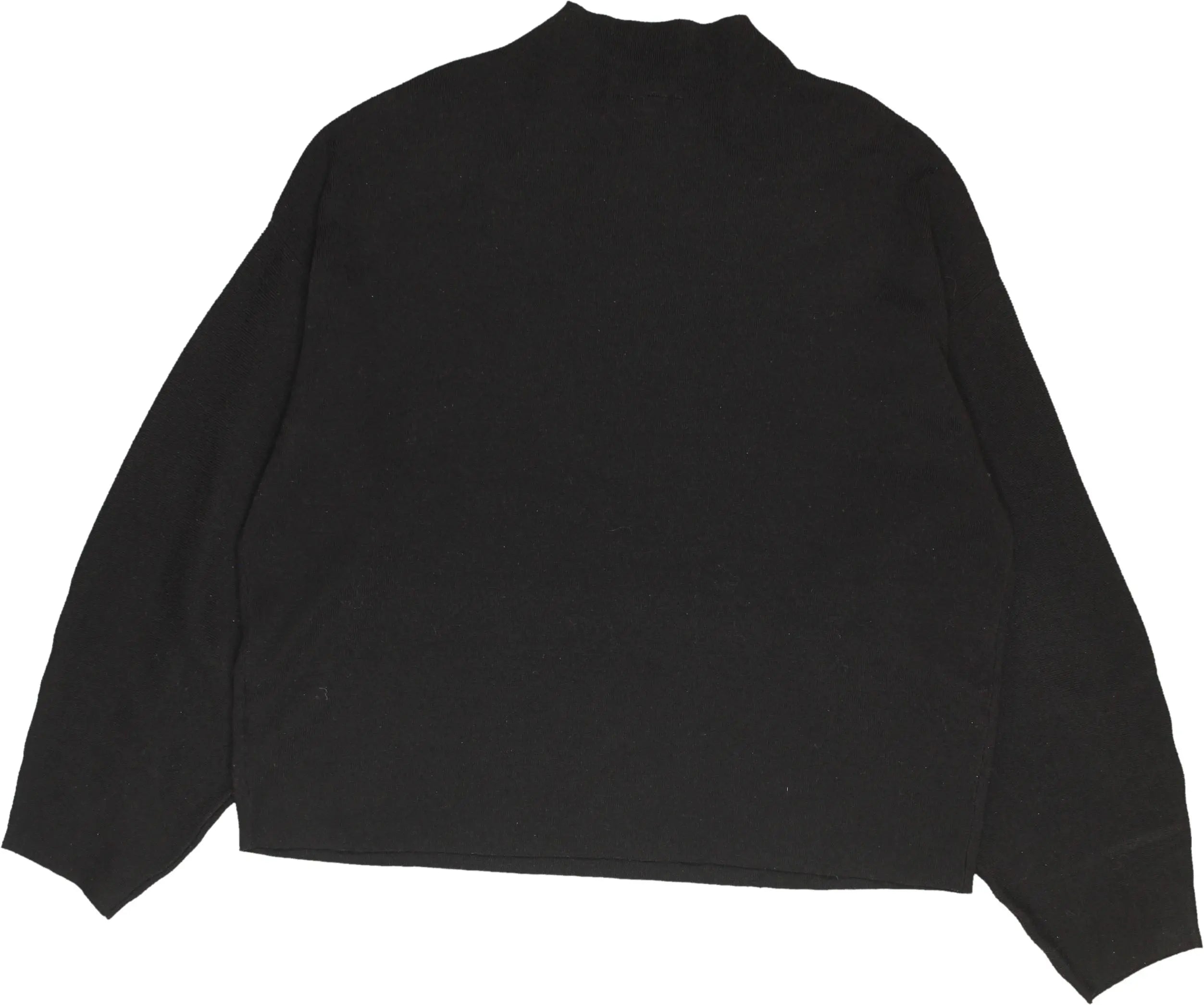 H&M - Black high neck jumper- ThriftTale.com - Vintage and second handclothing