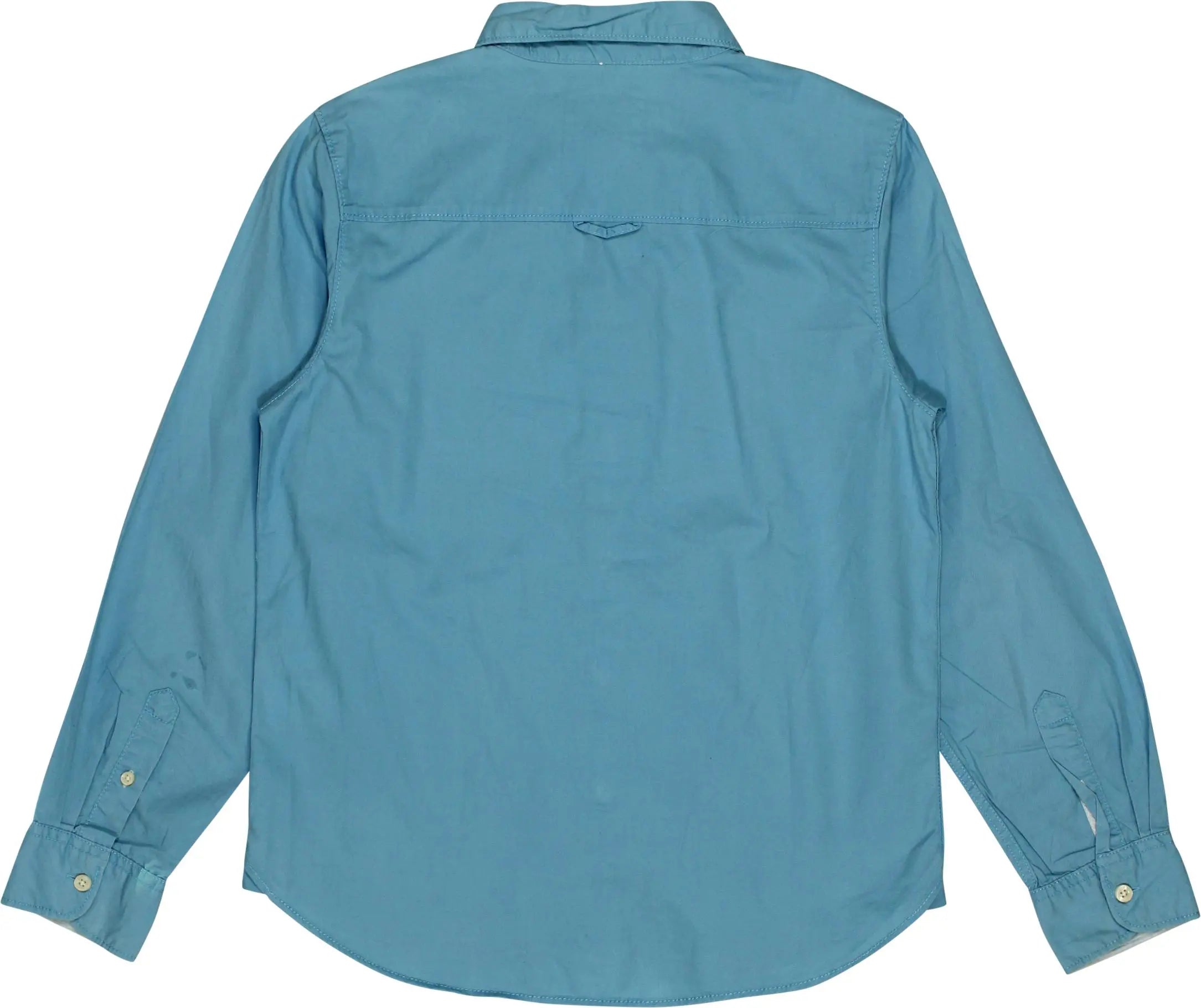 H&M - Blue Long Sleeve Shirt- ThriftTale.com - Vintage and second handclothing