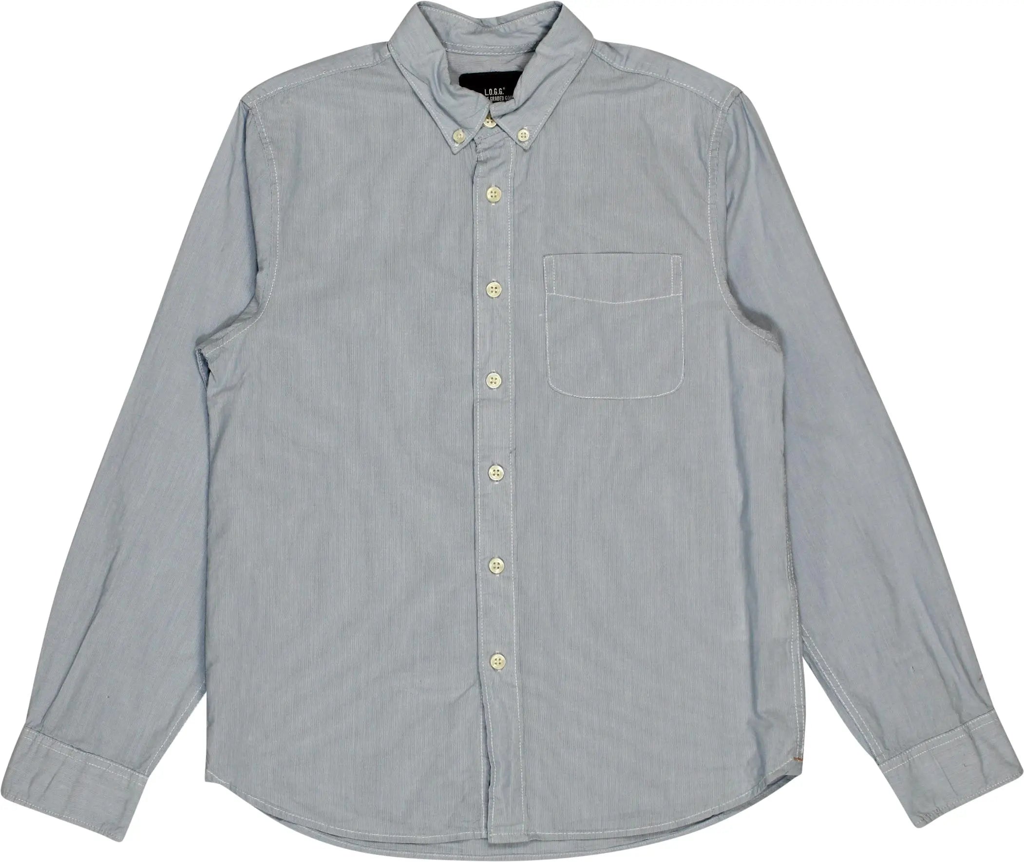 H&M - Blue Shirt- ThriftTale.com - Vintage and second handclothing