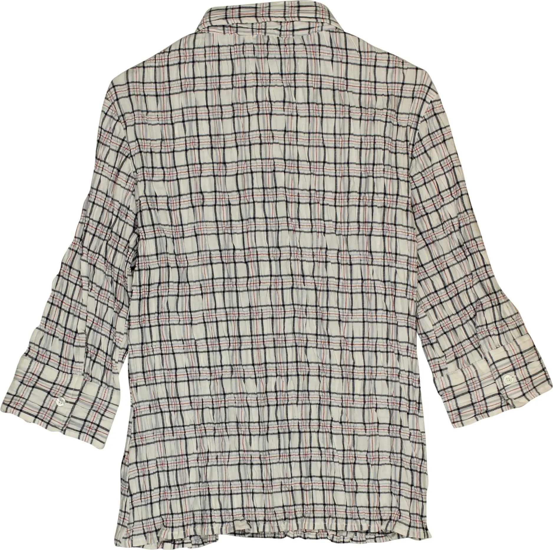 H&M - Checked Blouse- ThriftTale.com - Vintage and second handclothing