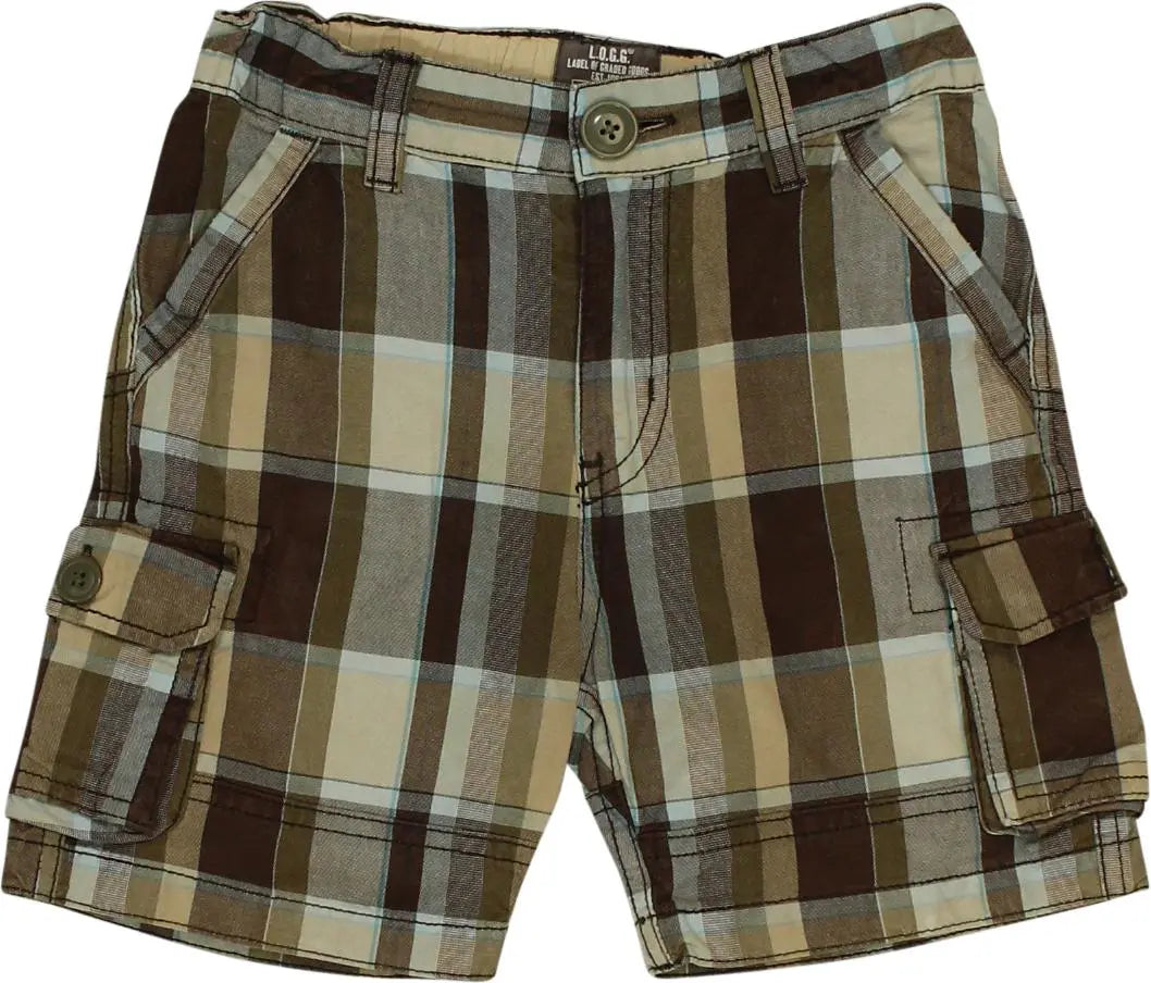 H&M - Checked Shorts- ThriftTale.com - Vintage and second handclothing